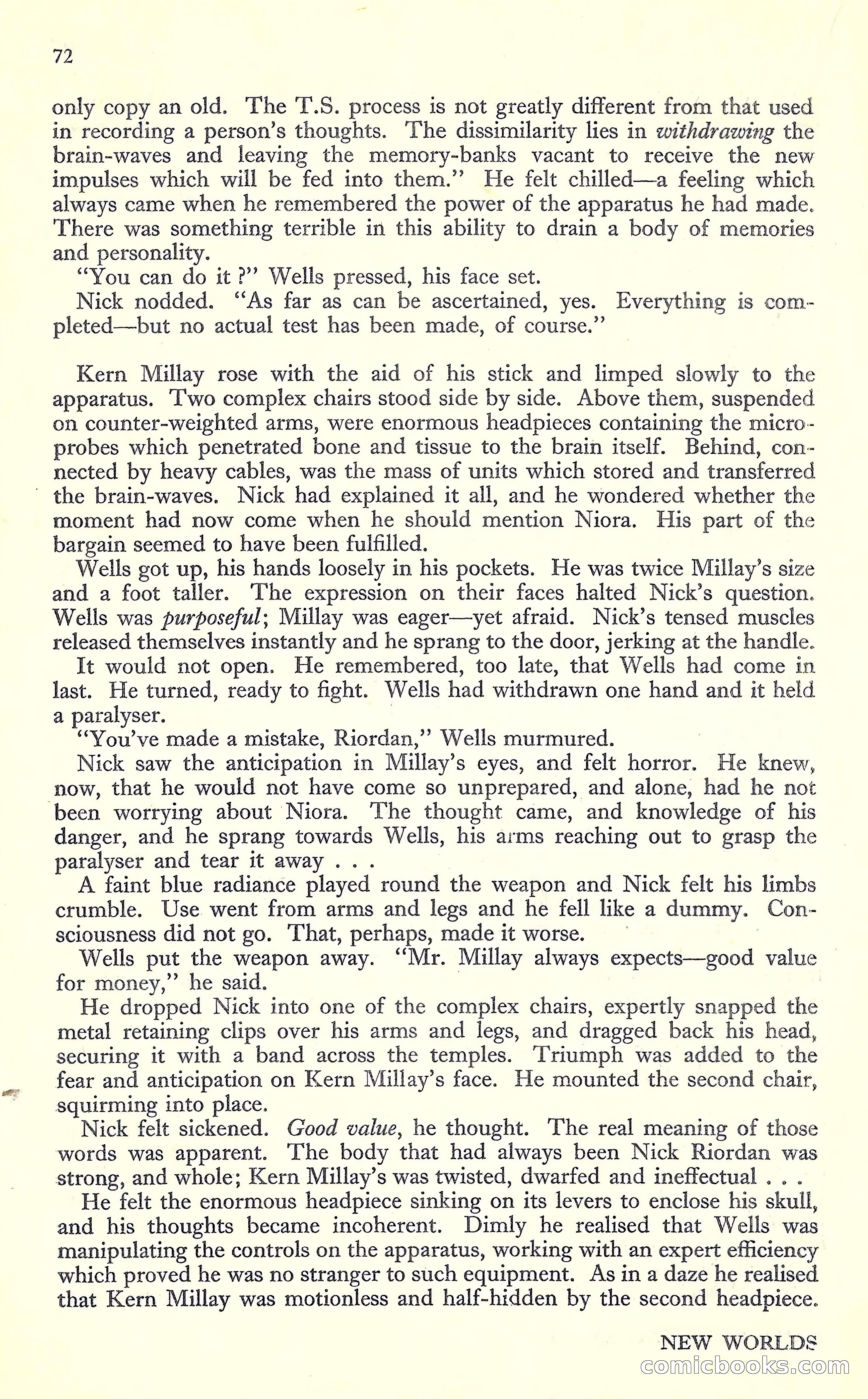 New Worlds #16, July 1952 — page 74 of 100