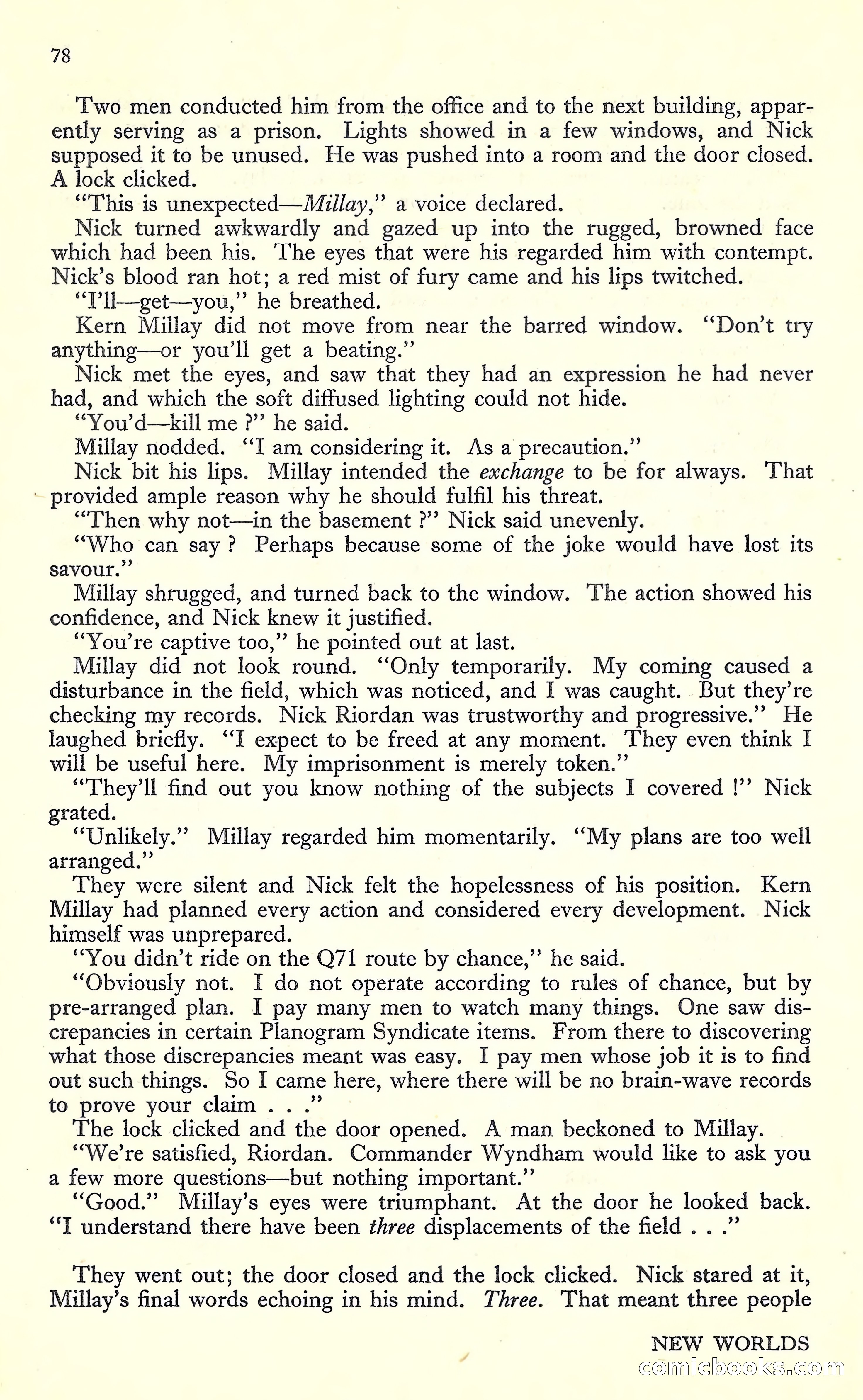 New Worlds #16, July 1952 — page 80 of 100