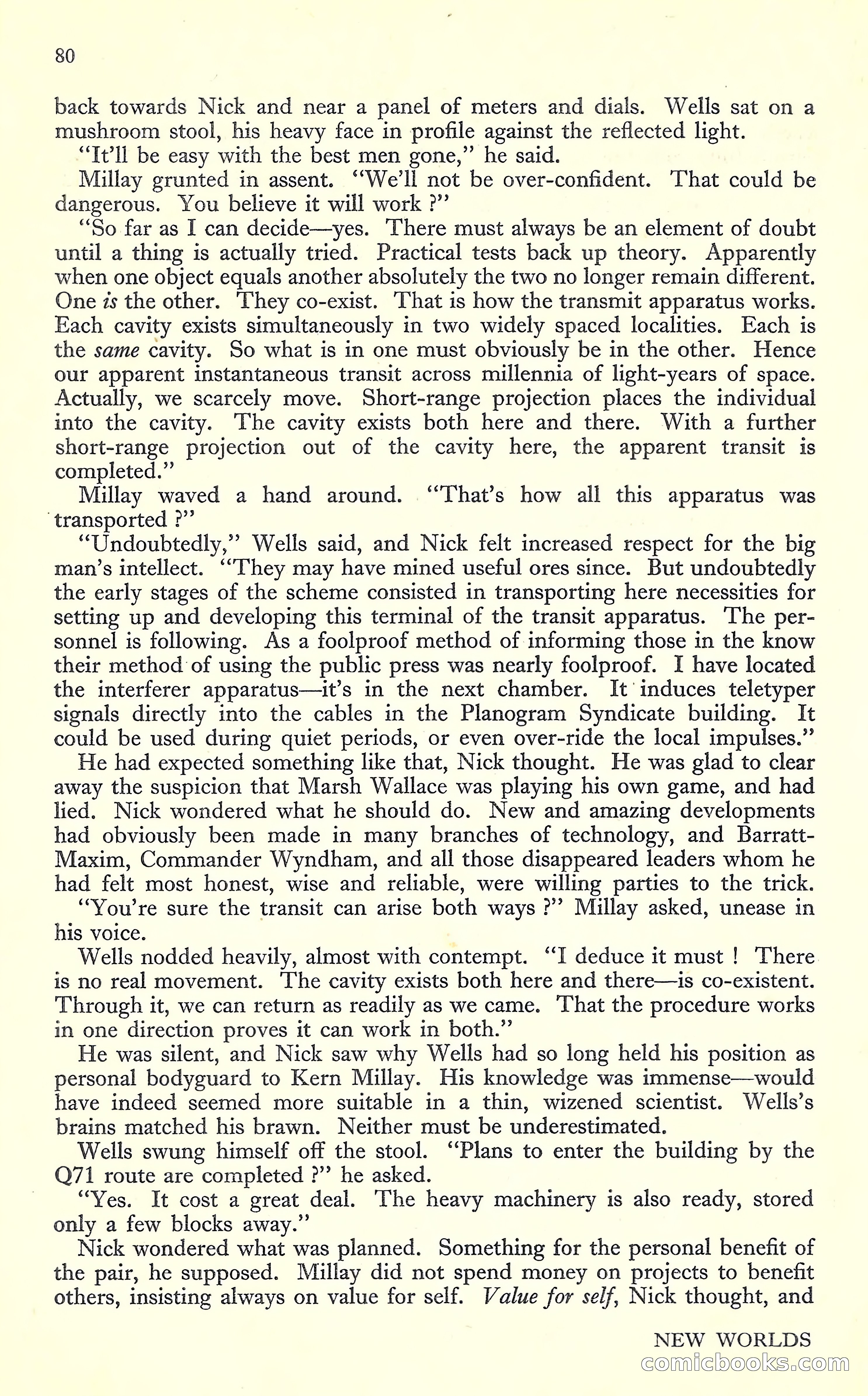 New Worlds #16, July 1952 — page 82 of 100