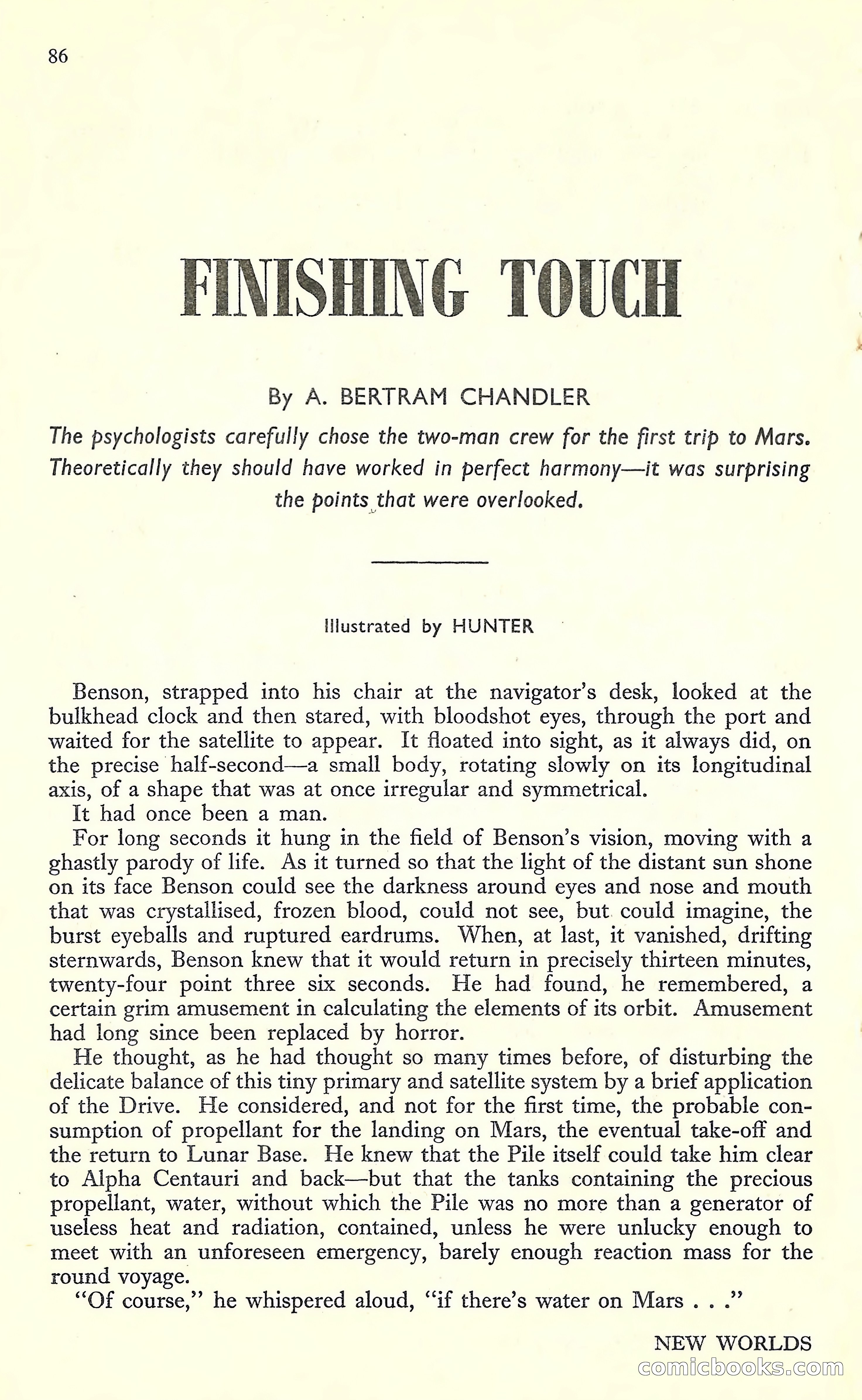 New Worlds #16, July 1952 — page 88 of 100