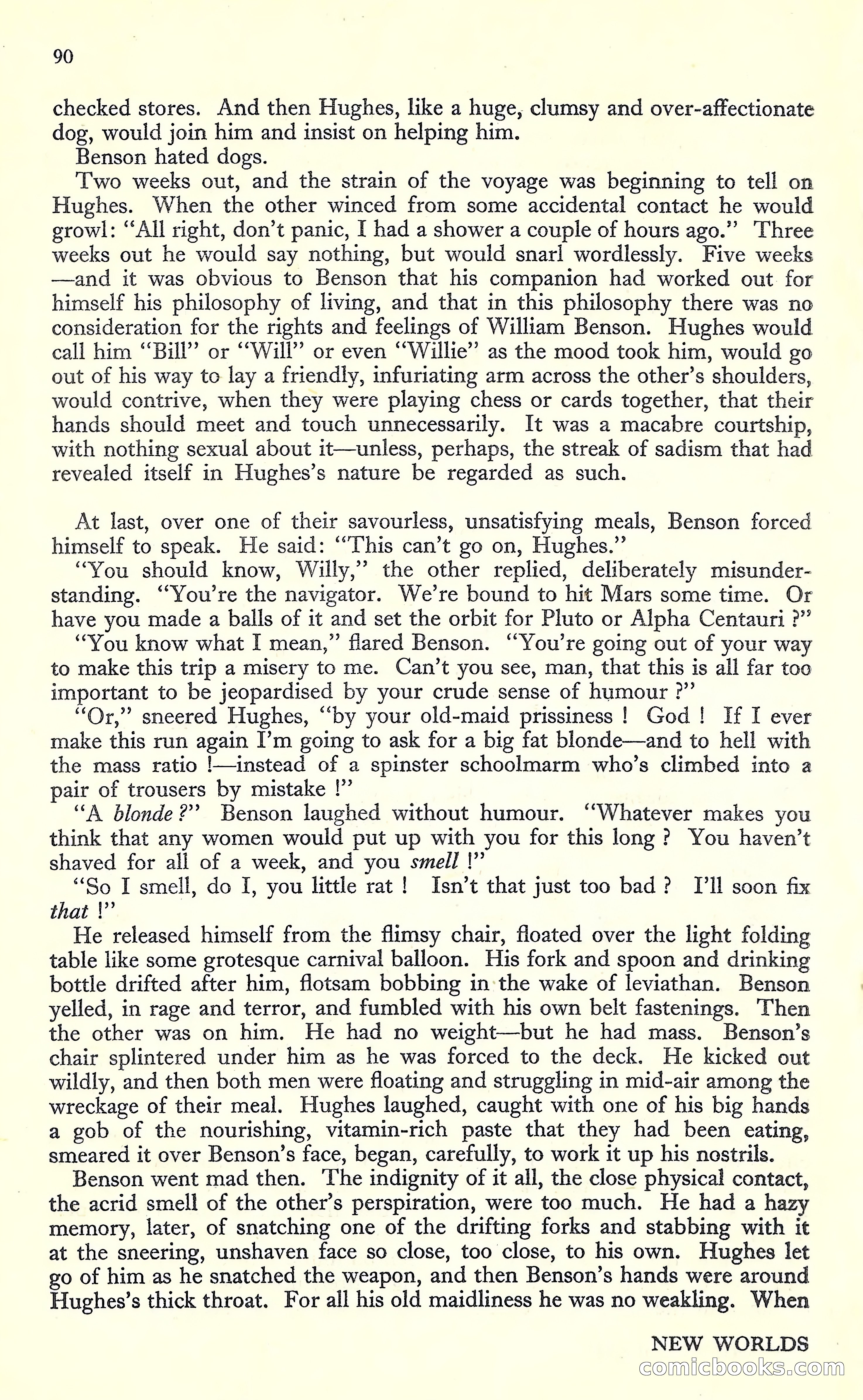 New Worlds #16, July 1952 — page 92 of 100