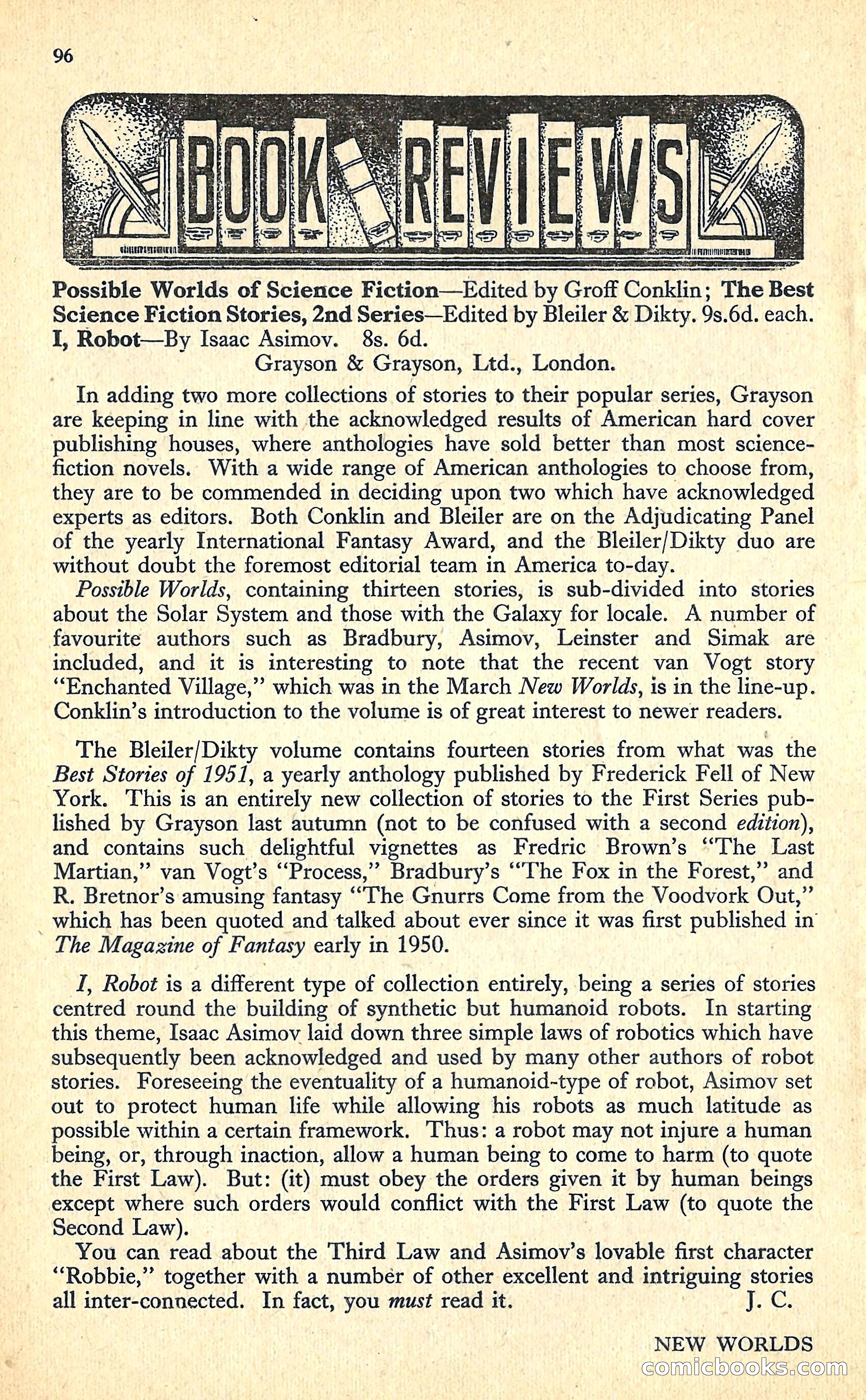 New Worlds #17, Vol. 6 — page 98 of 100