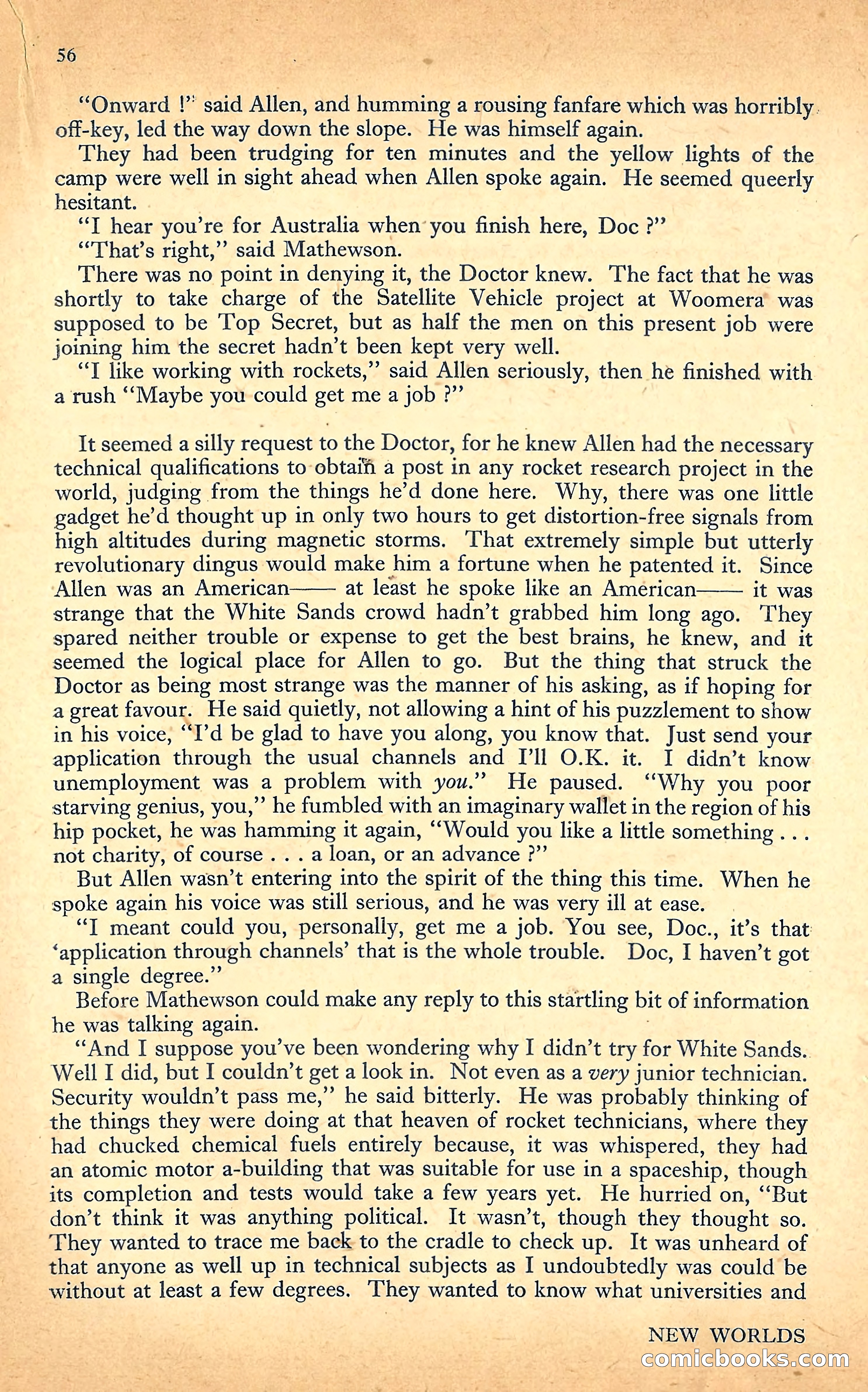 New Worlds #19, Vol. 7 — page 58 of 100