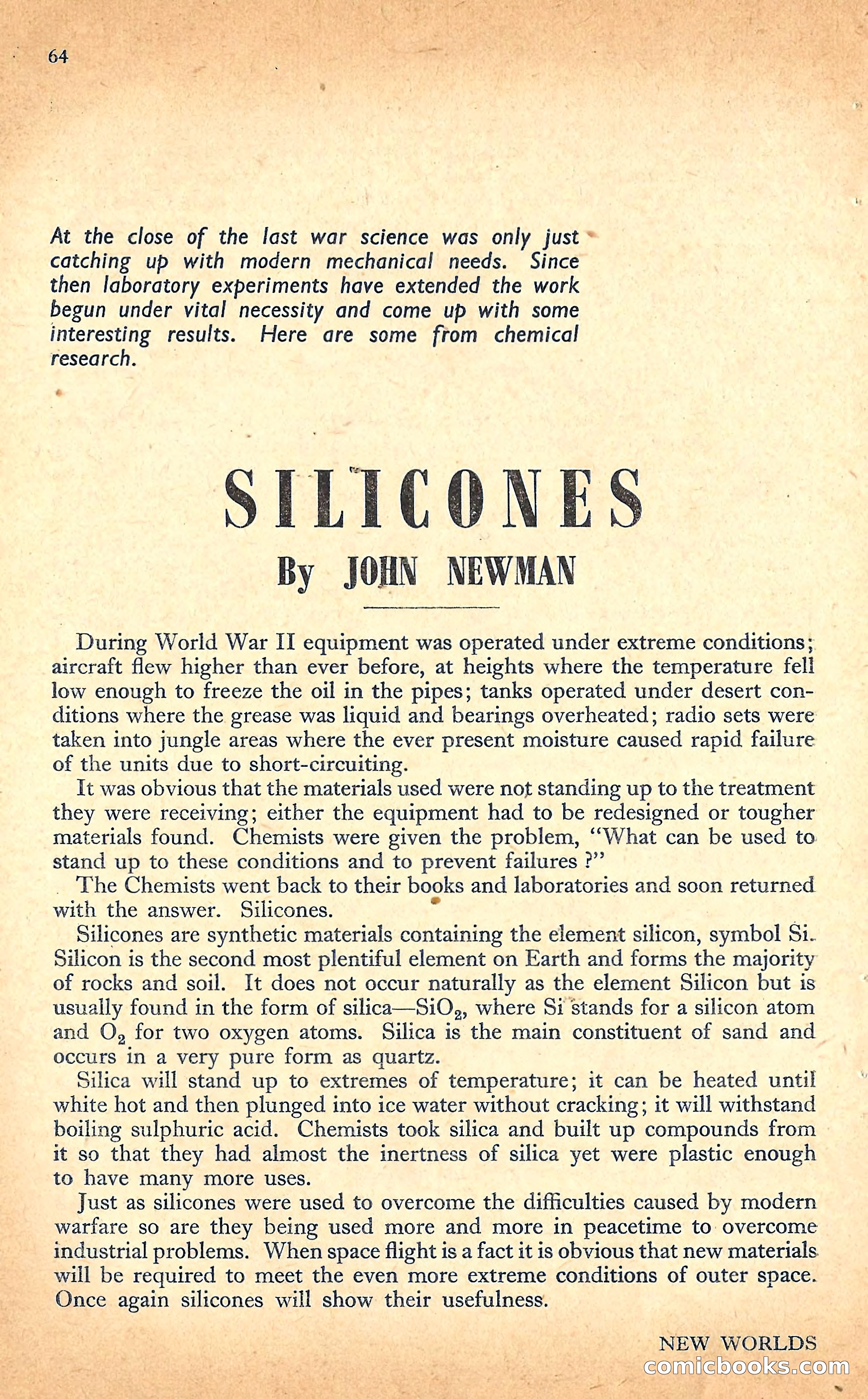 New Worlds #19, Vol. 7 — page 66 of 100