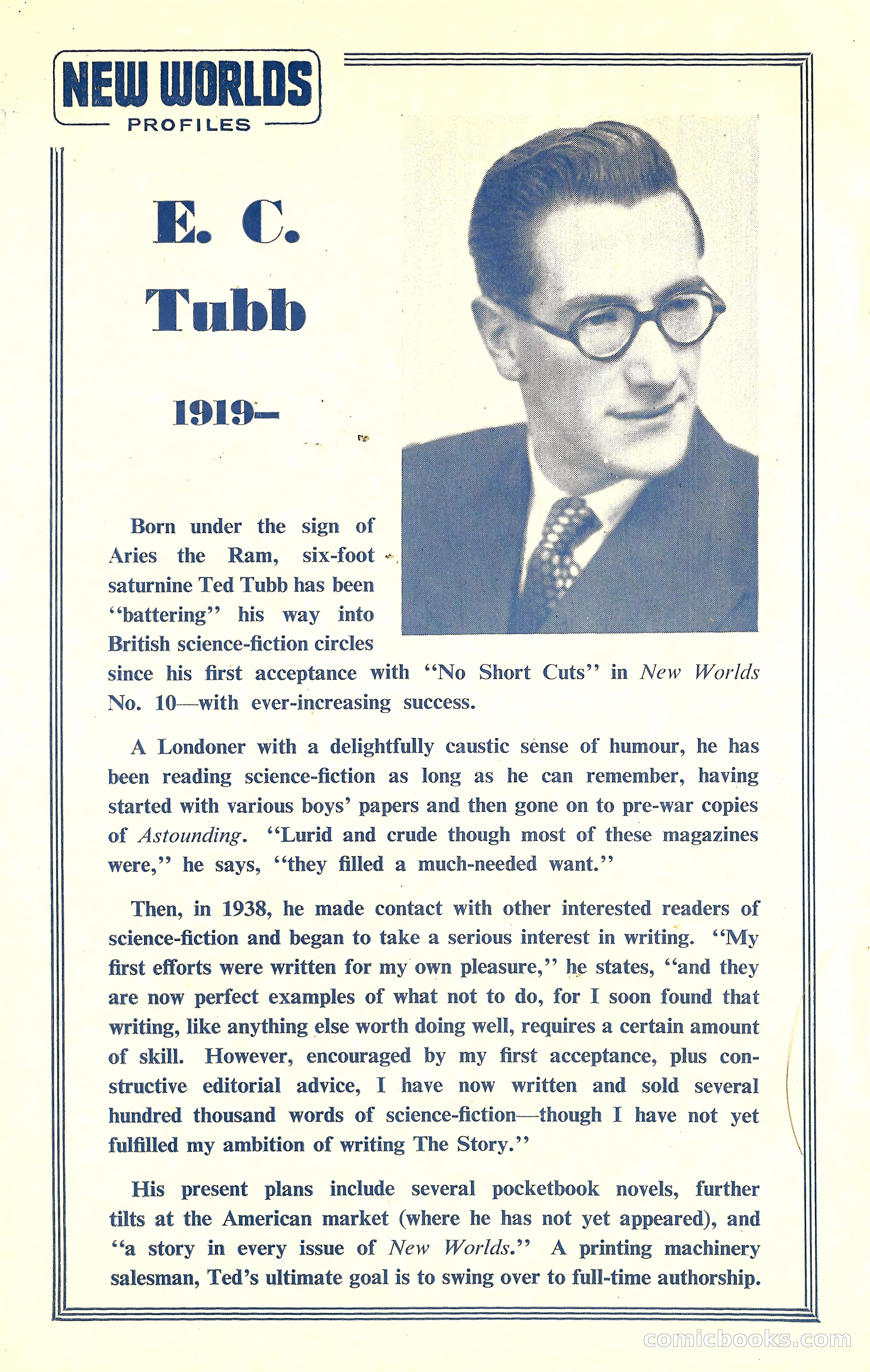New Worlds Science Fiction #20 — page 2 of 100