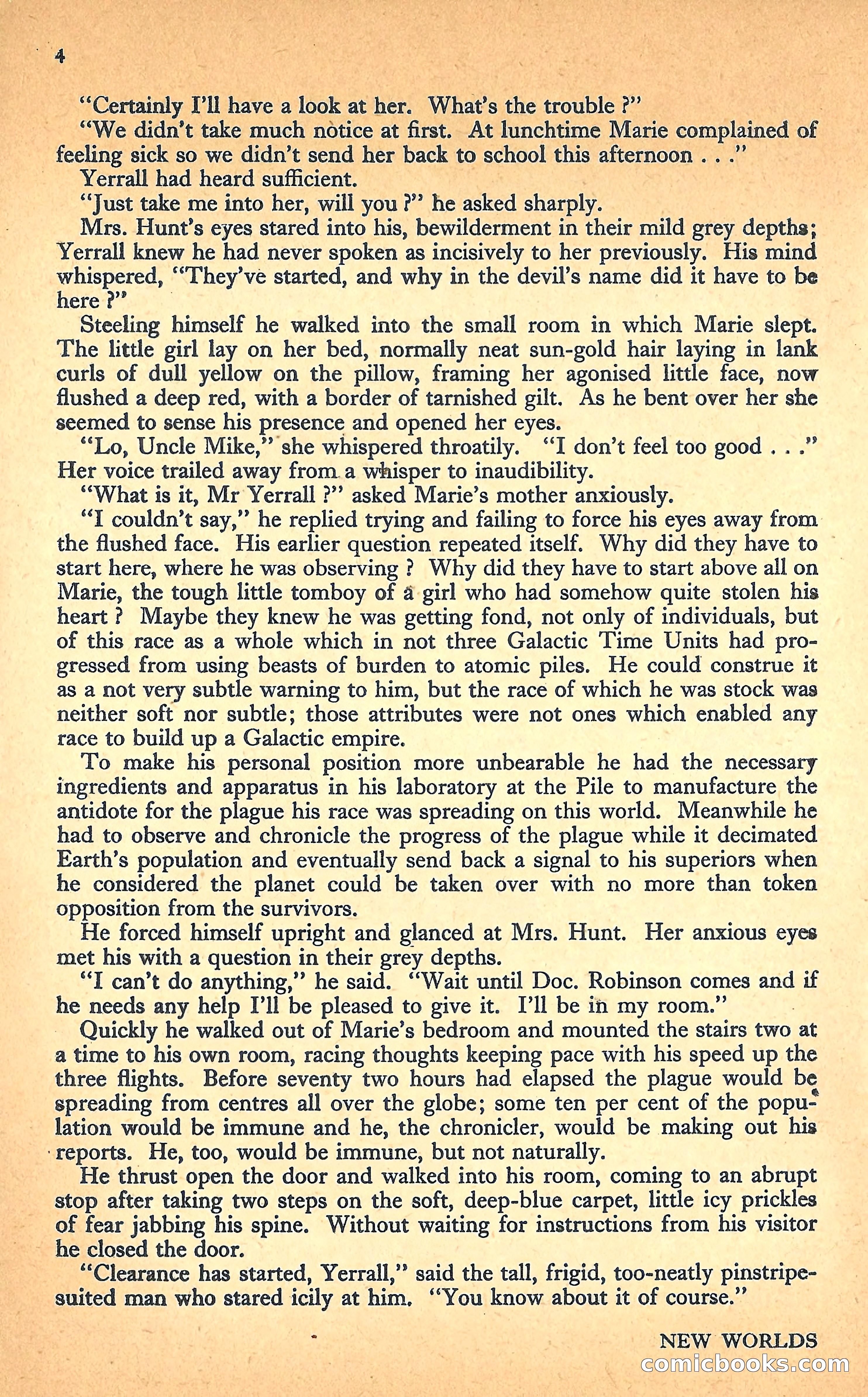 New Worlds Science Fiction #20 — page 6 of 100
