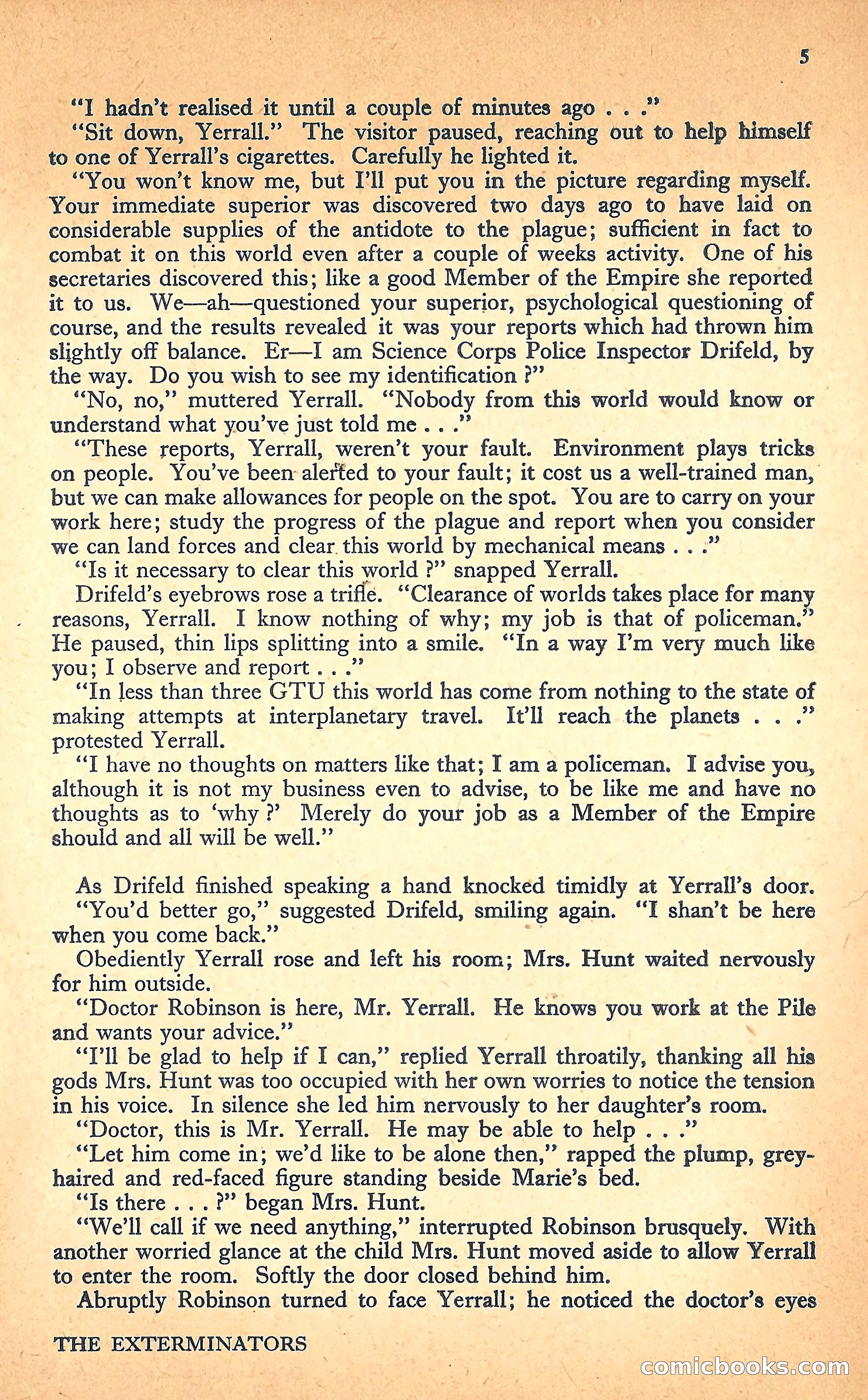 New Worlds Science Fiction #20 — page 7 of 100