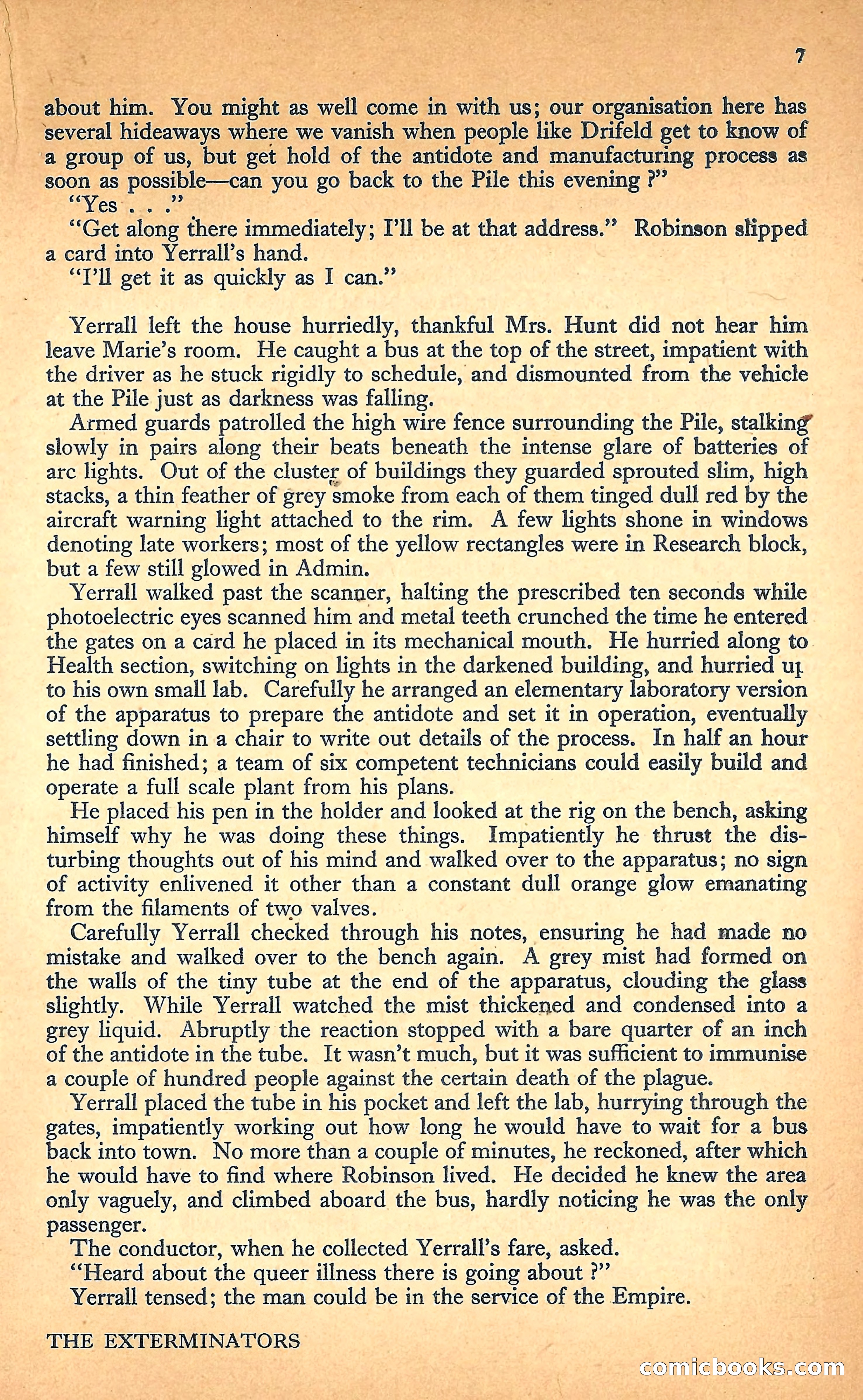 New Worlds Science Fiction #20 — page 9 of 100