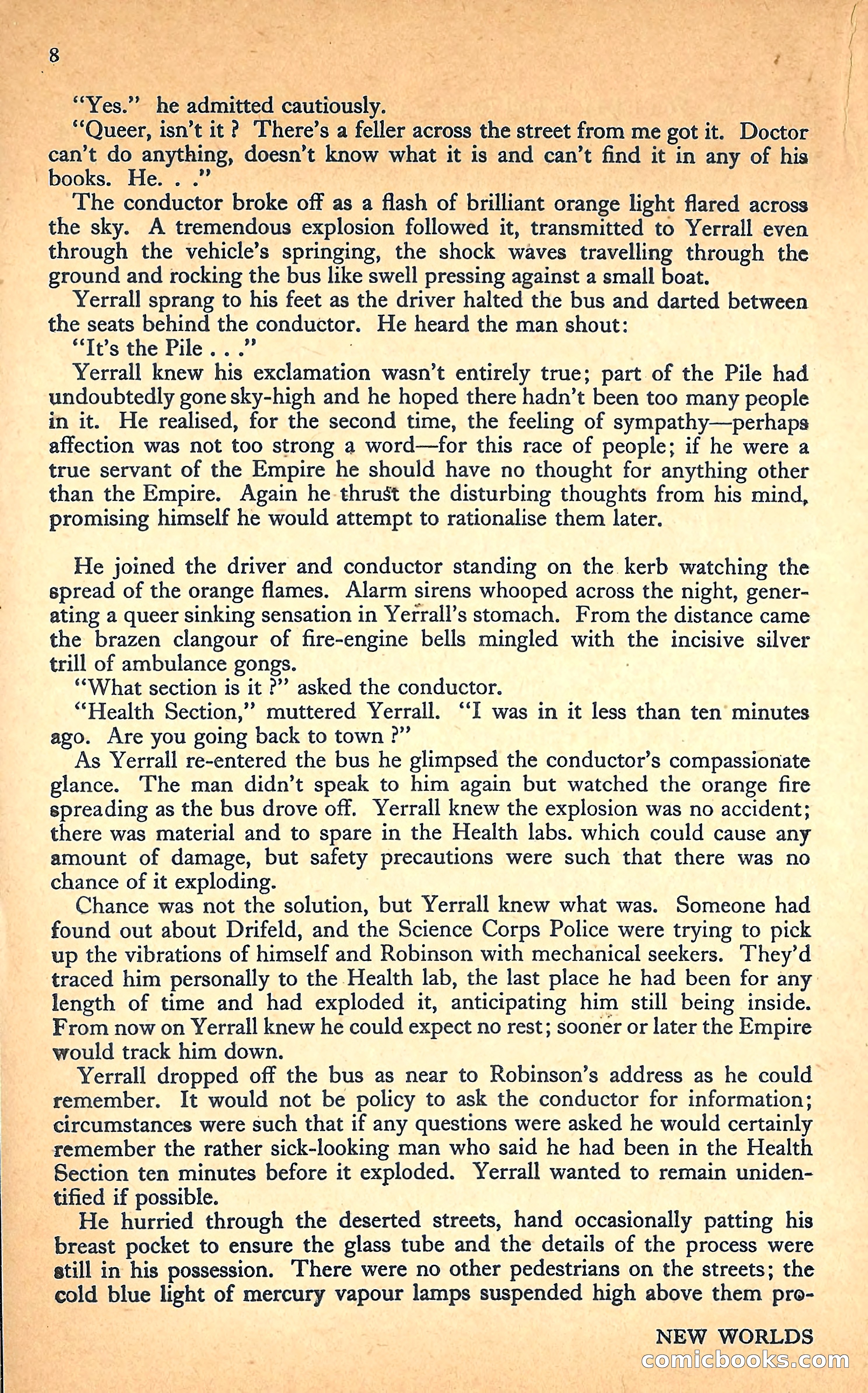 New Worlds Science Fiction #20 — page 10 of 100