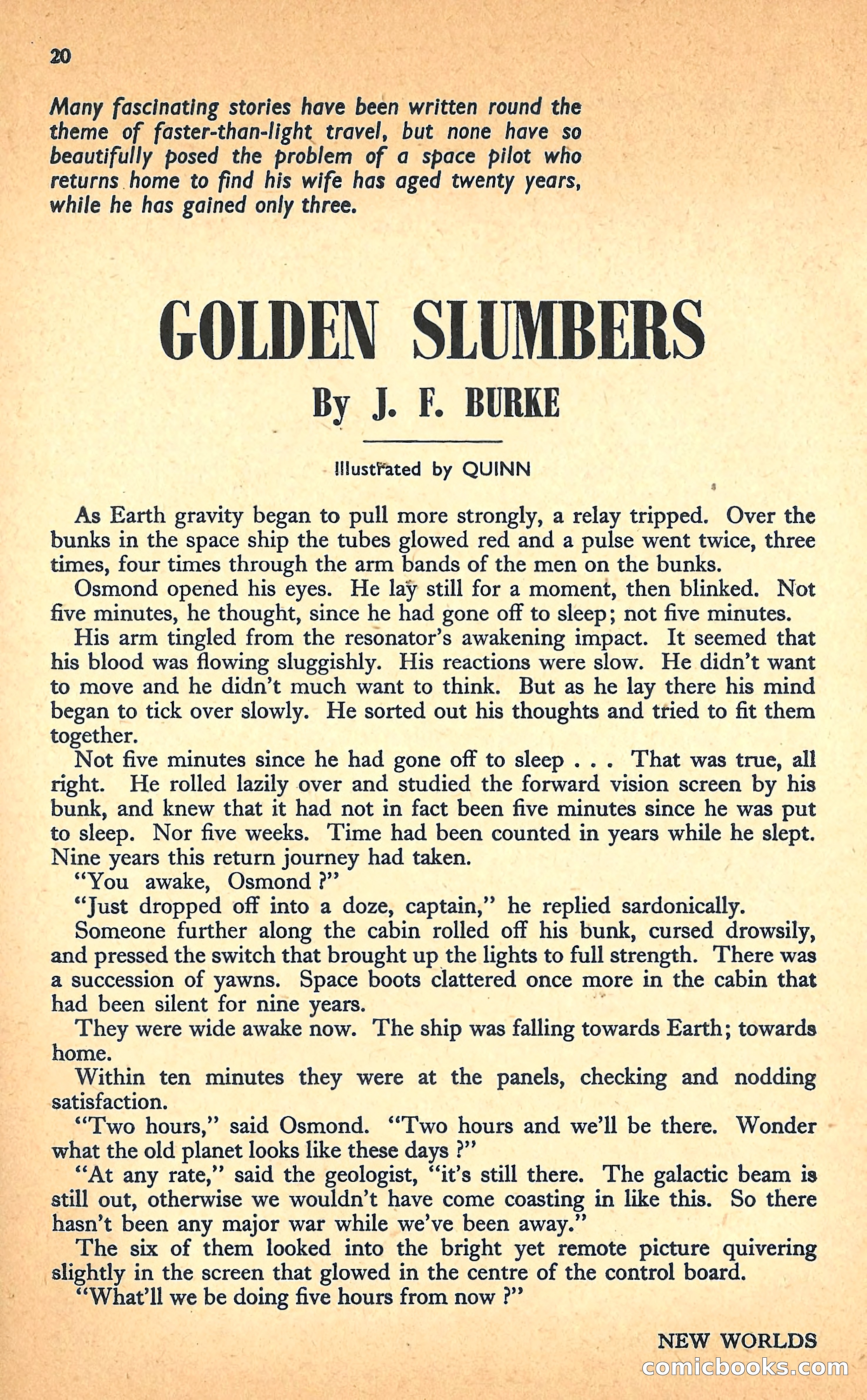 New Worlds Science Fiction #20 — page 22 of 100