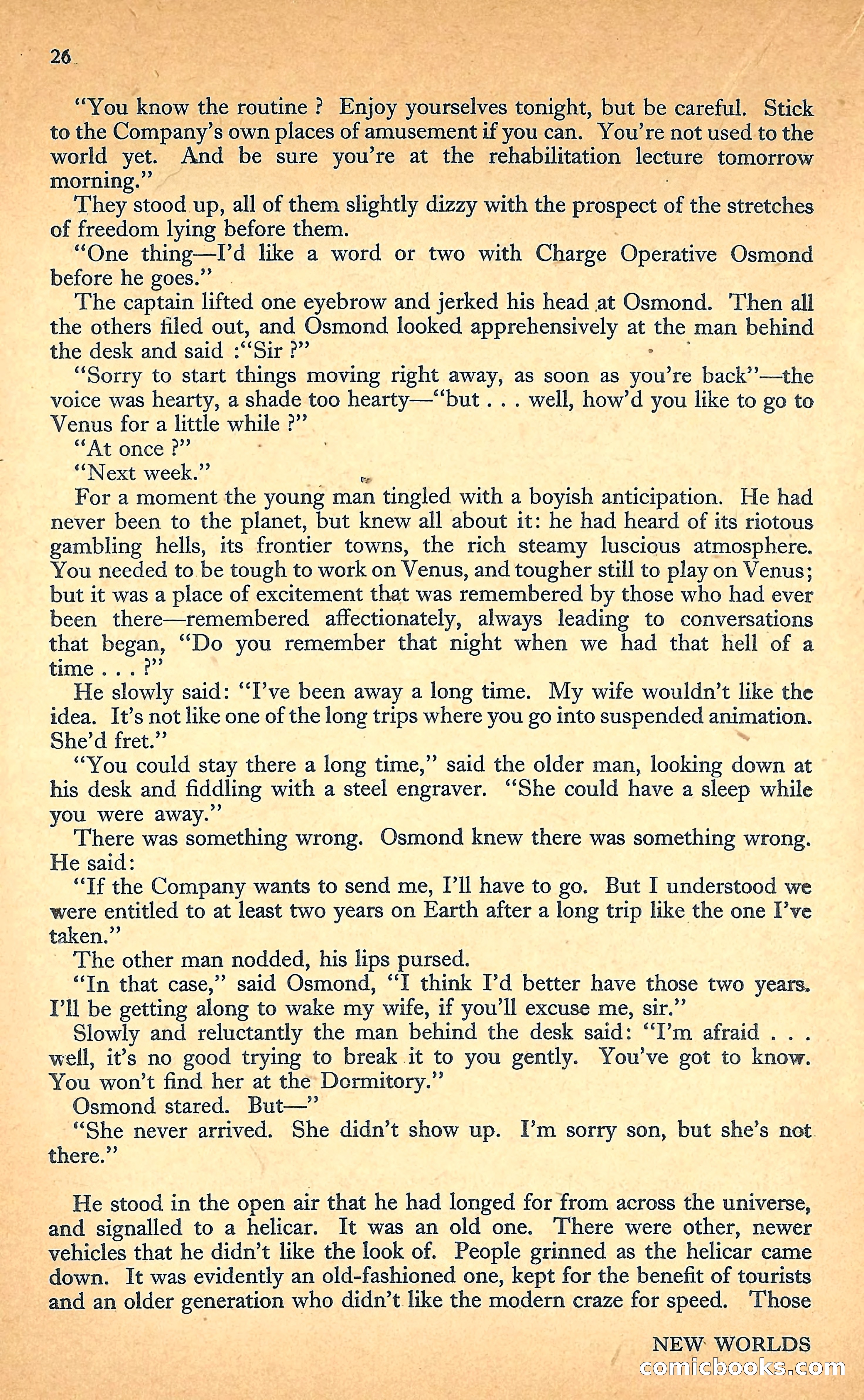 New Worlds Science Fiction #20 — page 28 of 100