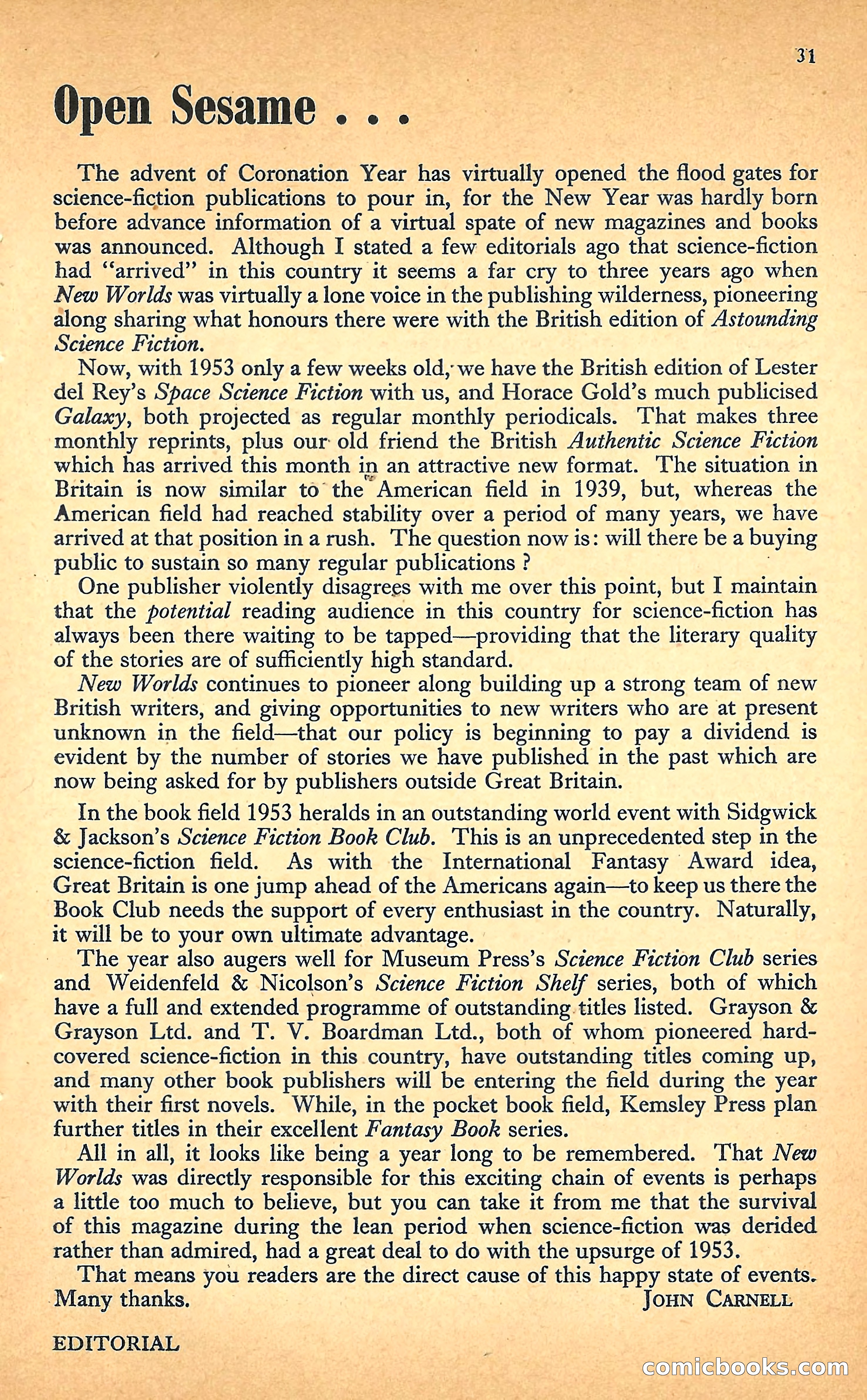 New Worlds Science Fiction #20 — page 33 of 100