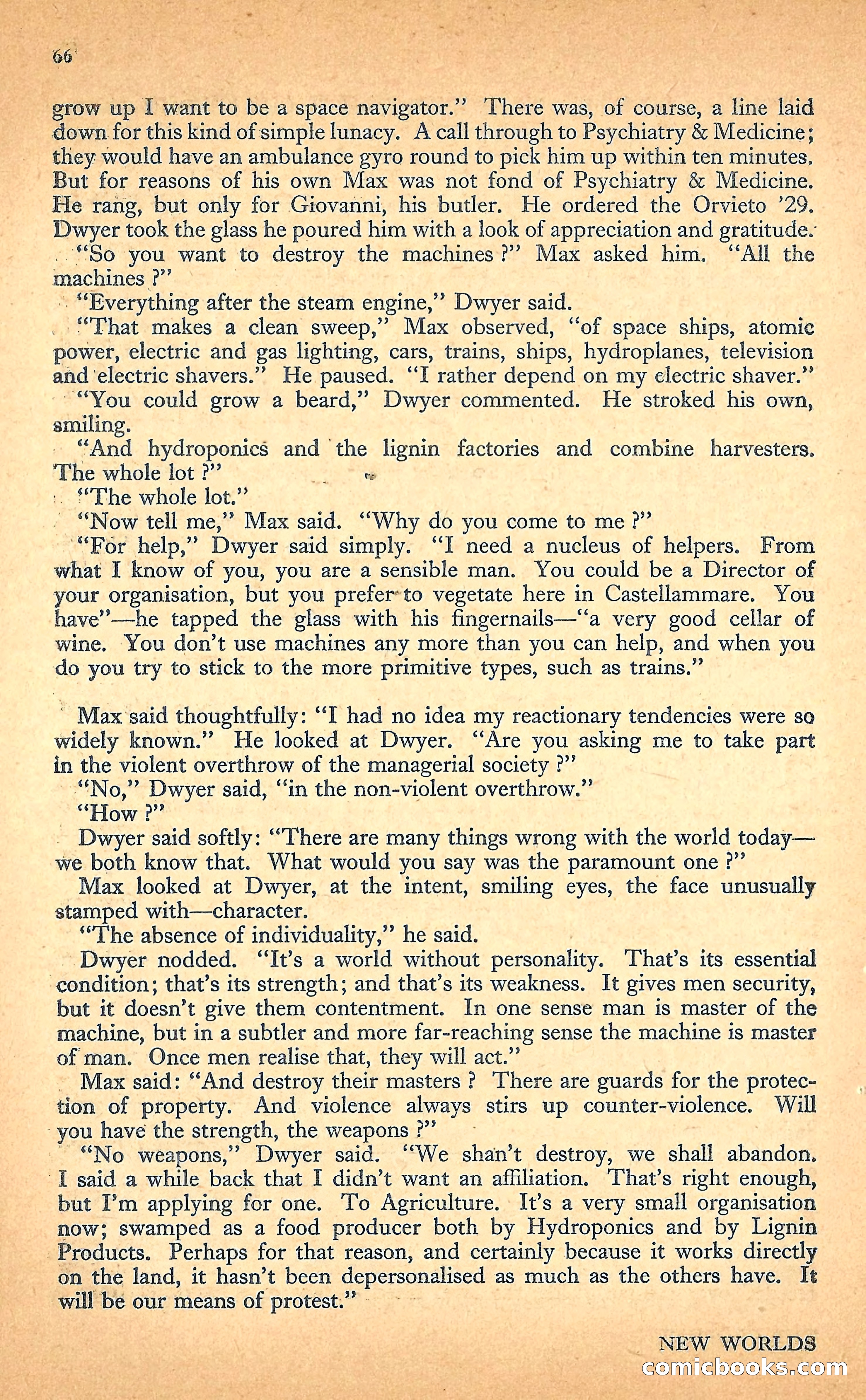 New Worlds Science Fiction #20 — page 68 of 100