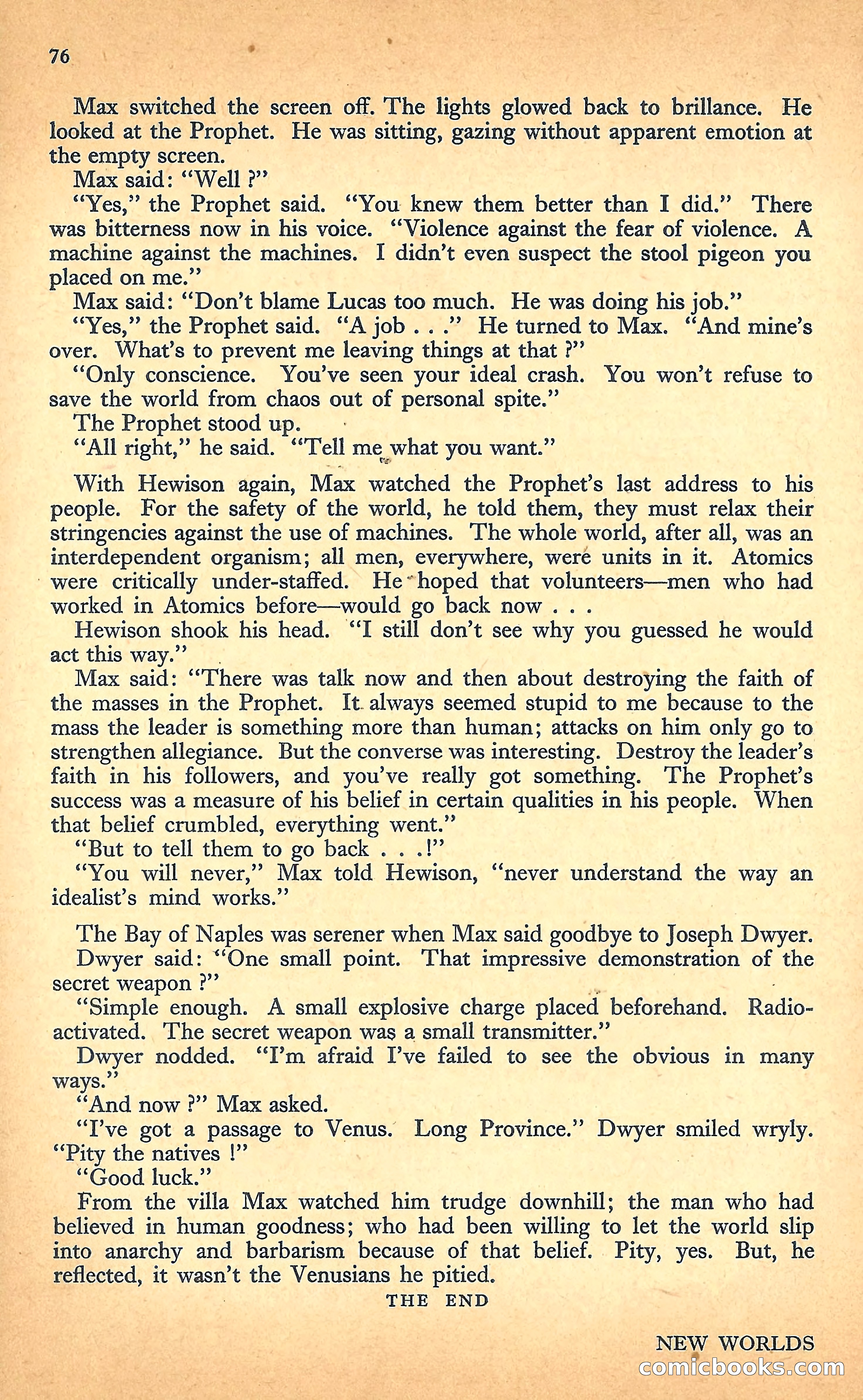 New Worlds Science Fiction #20 — page 78 of 100
