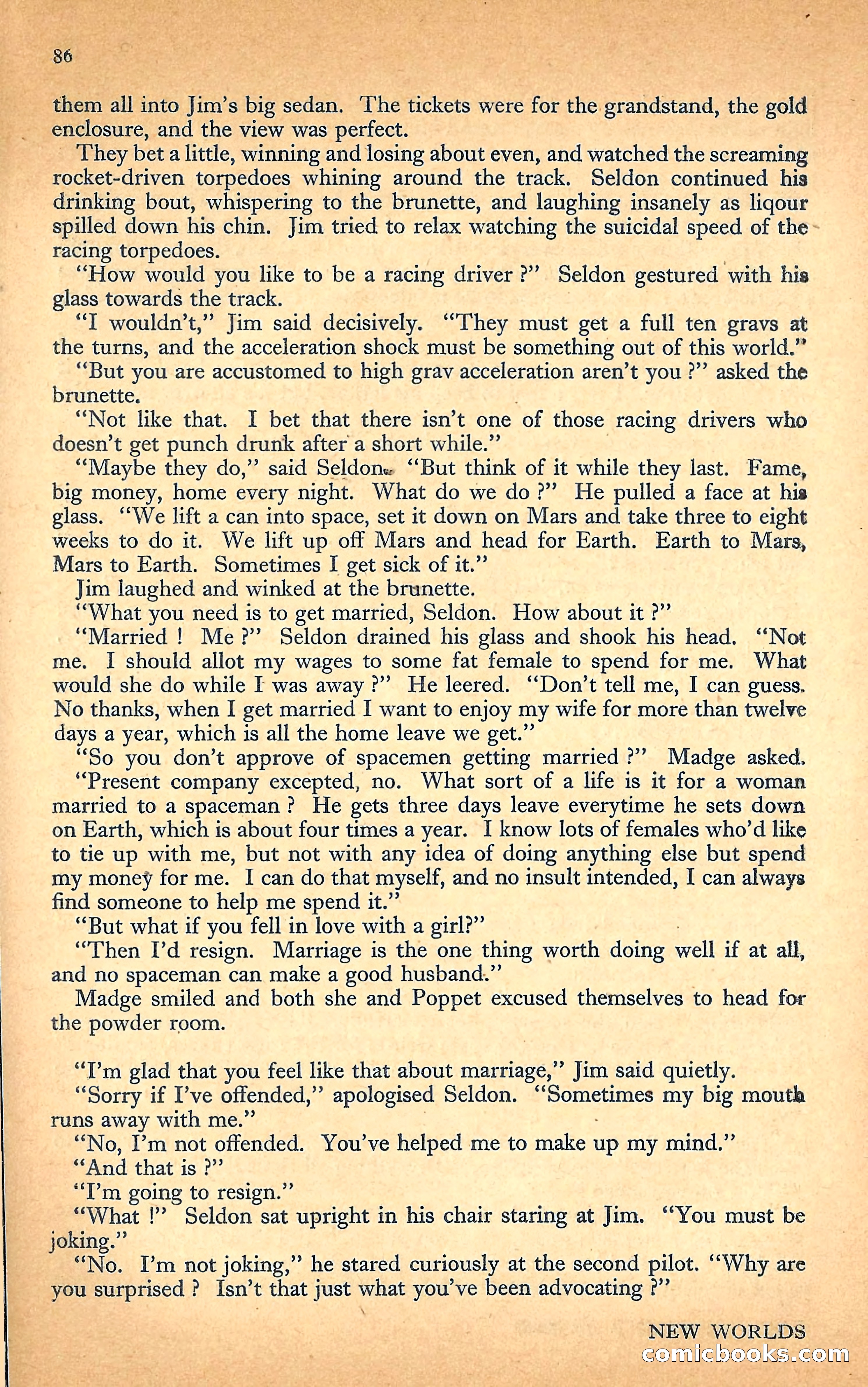 New Worlds Science Fiction #20 — page 88 of 100