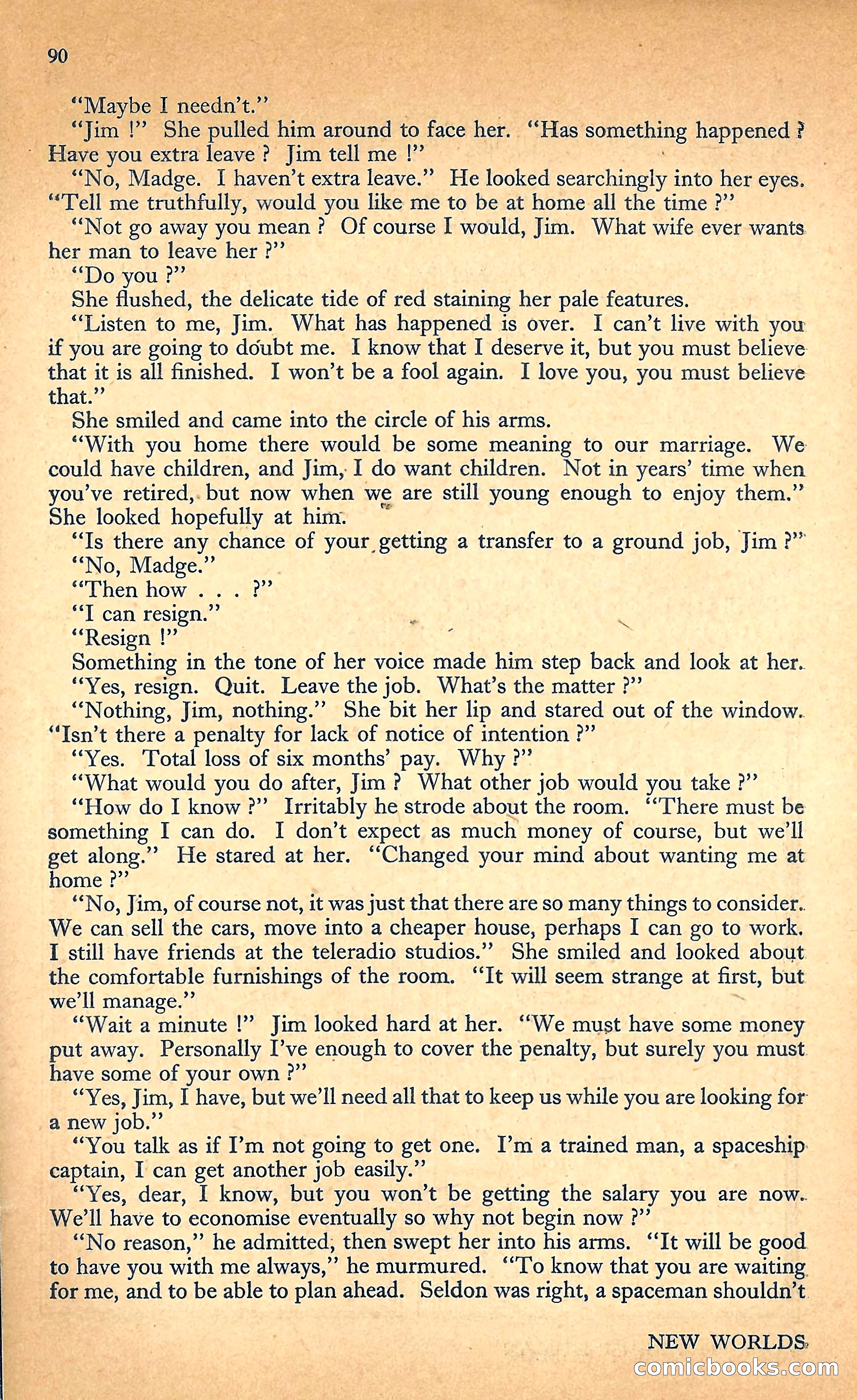 New Worlds Science Fiction #20 — page 92 of 100