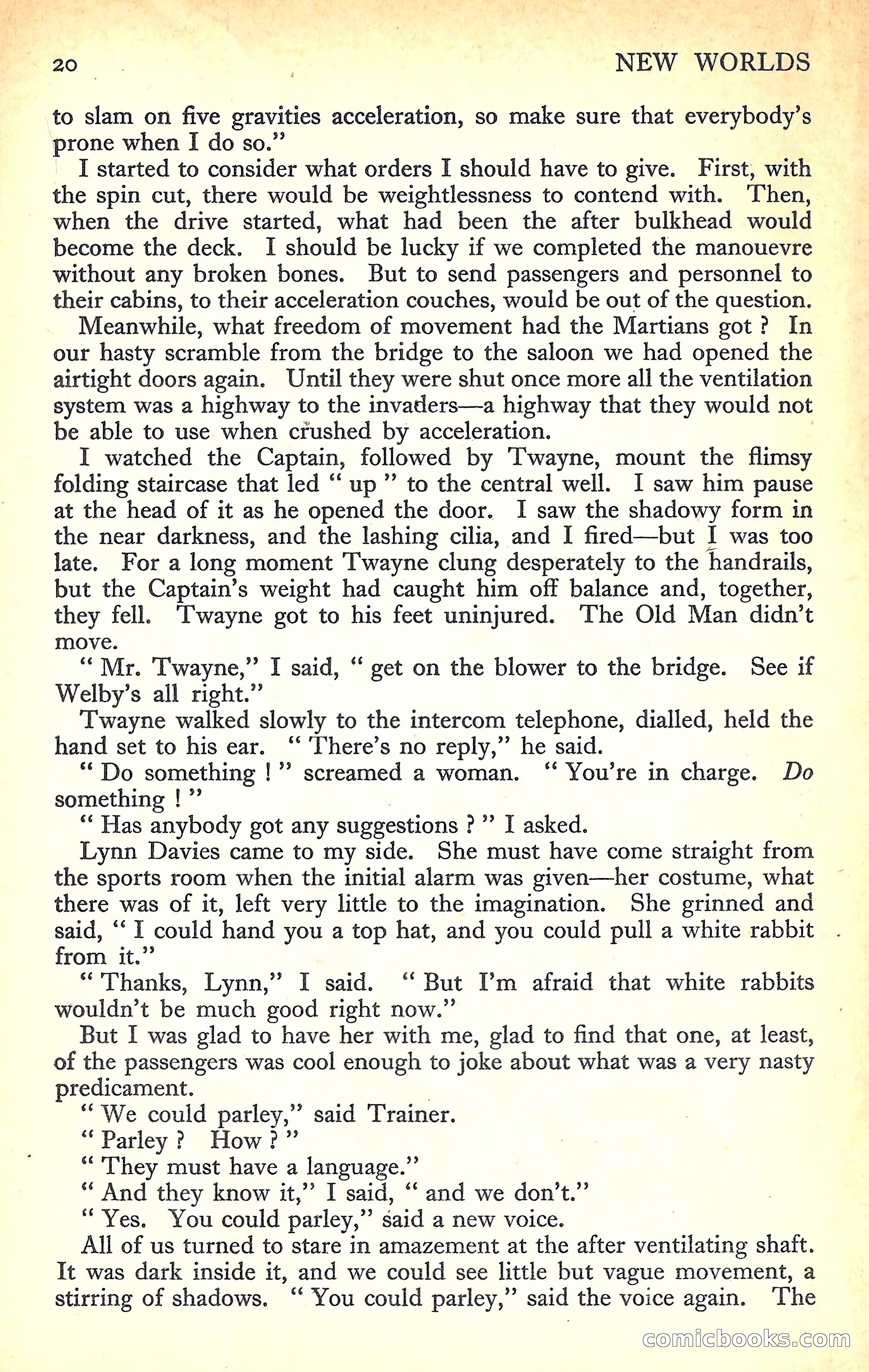 New Worlds Science Fiction No. 23 — page 22 of 132