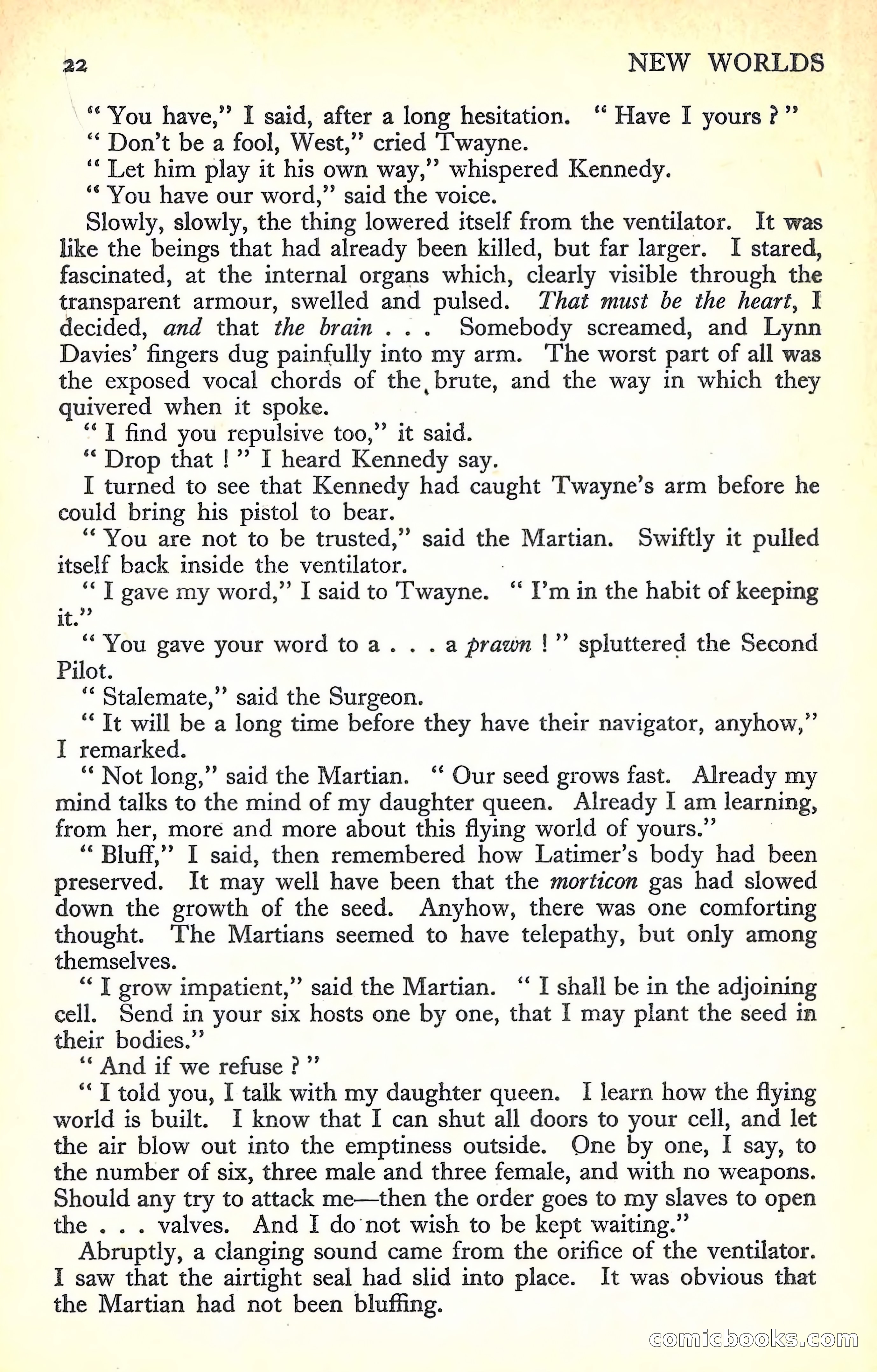 New Worlds Science Fiction No. 23 — page 24 of 132
