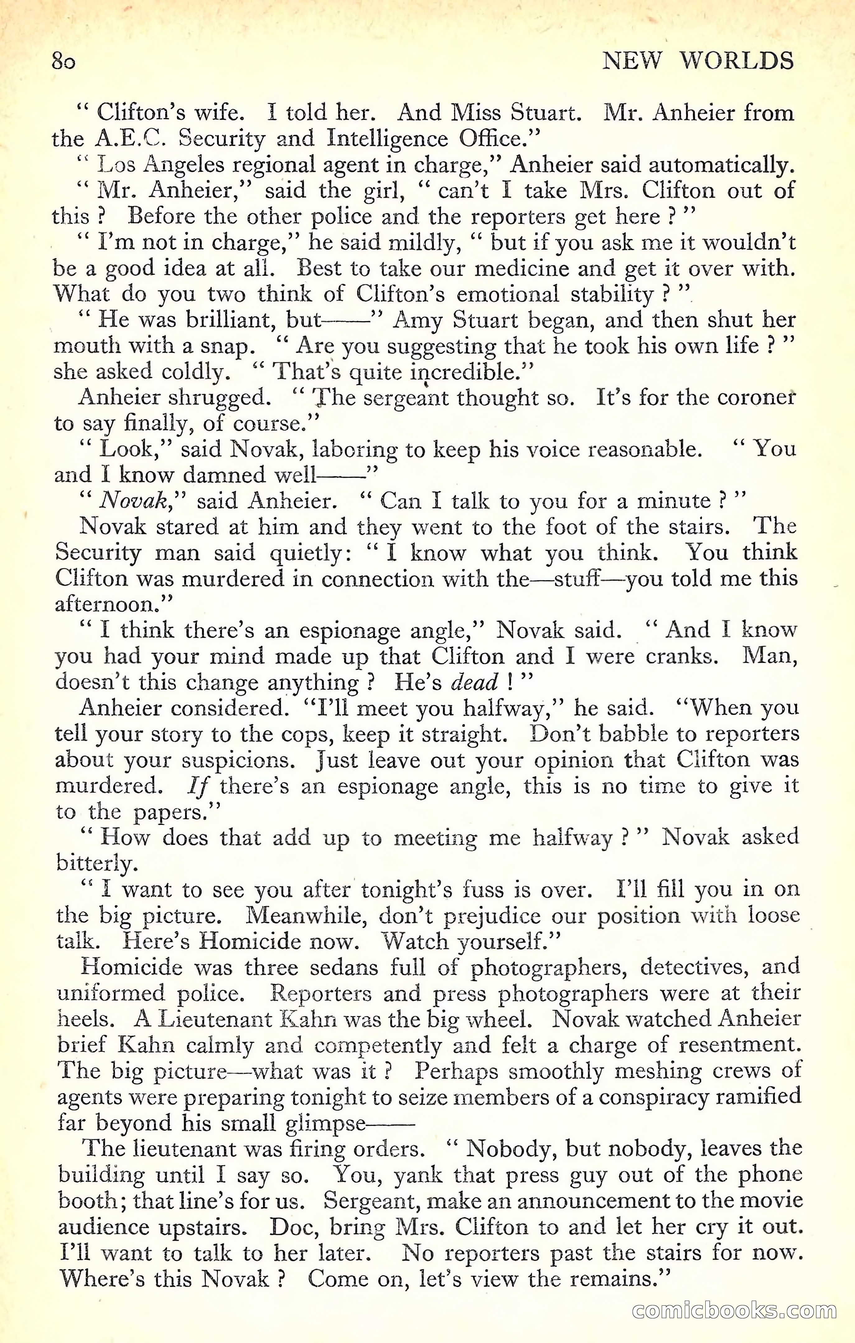 New Worlds Science Fiction No. 23 — page 82 of 132