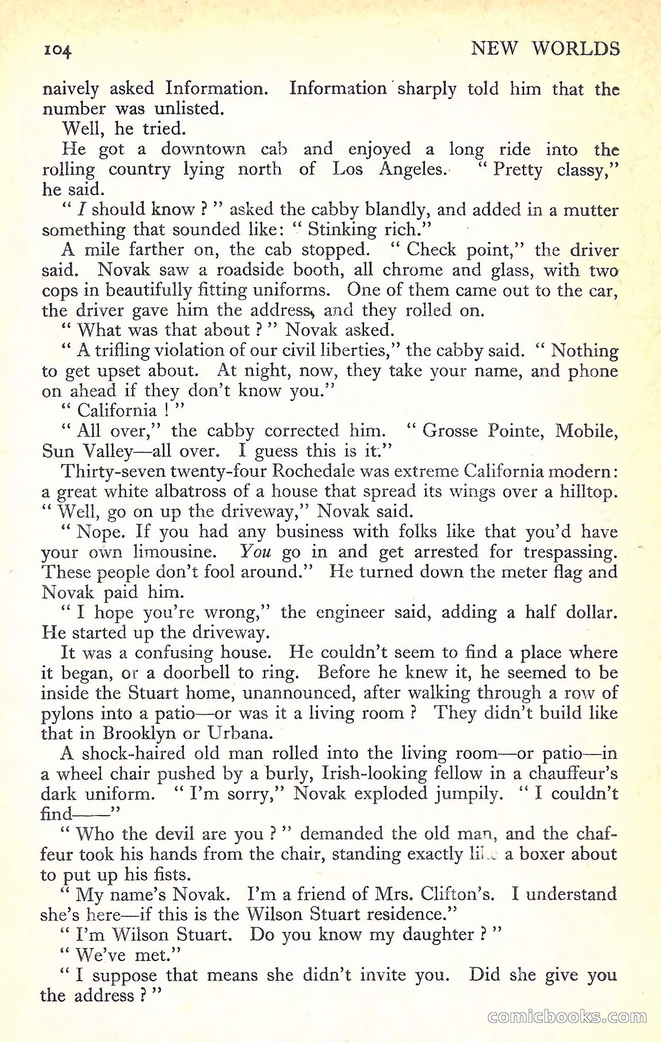 New Worlds Science Fiction No. 23 — page 106 of 132