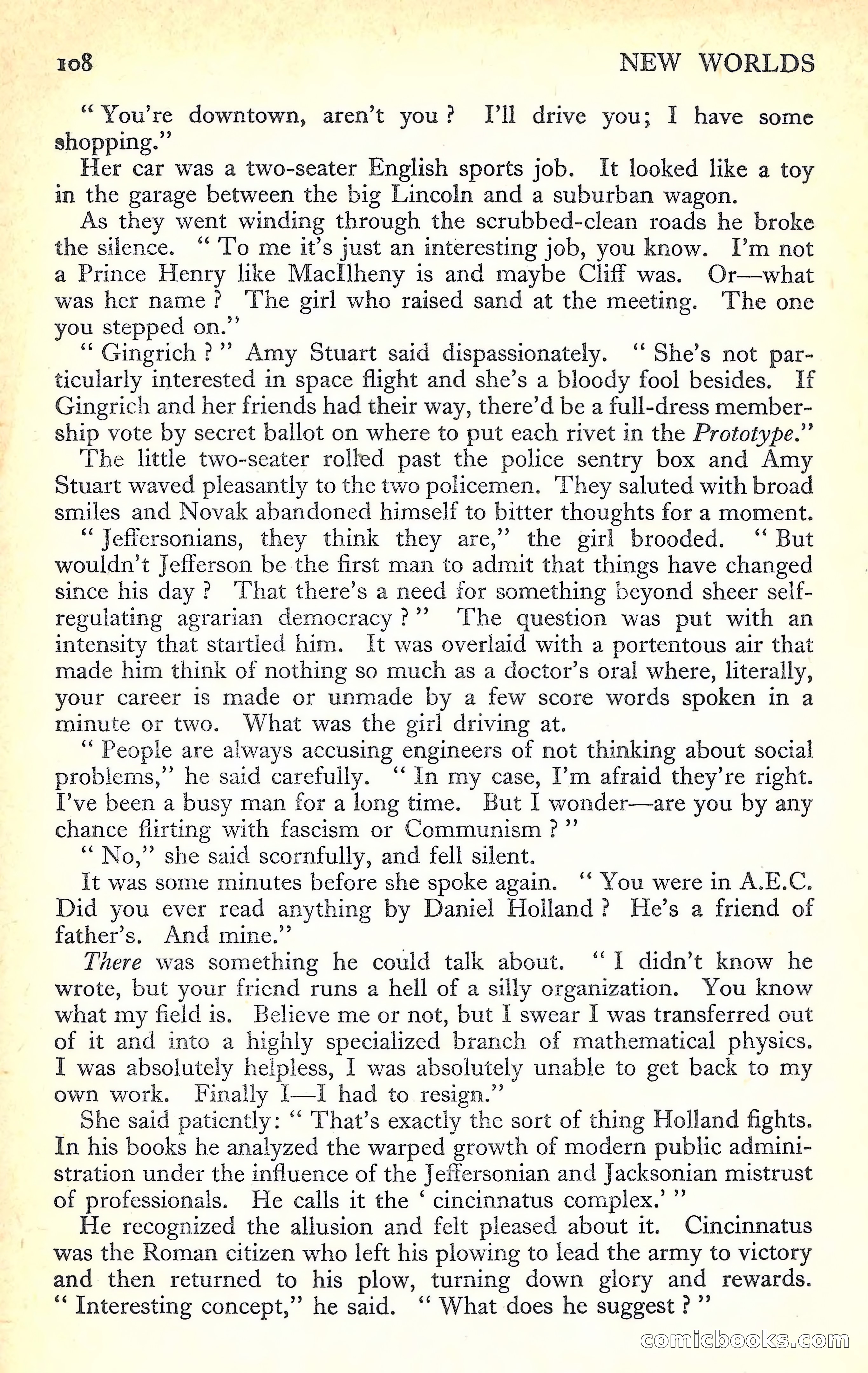 New Worlds Science Fiction No. 23 — page 110 of 132