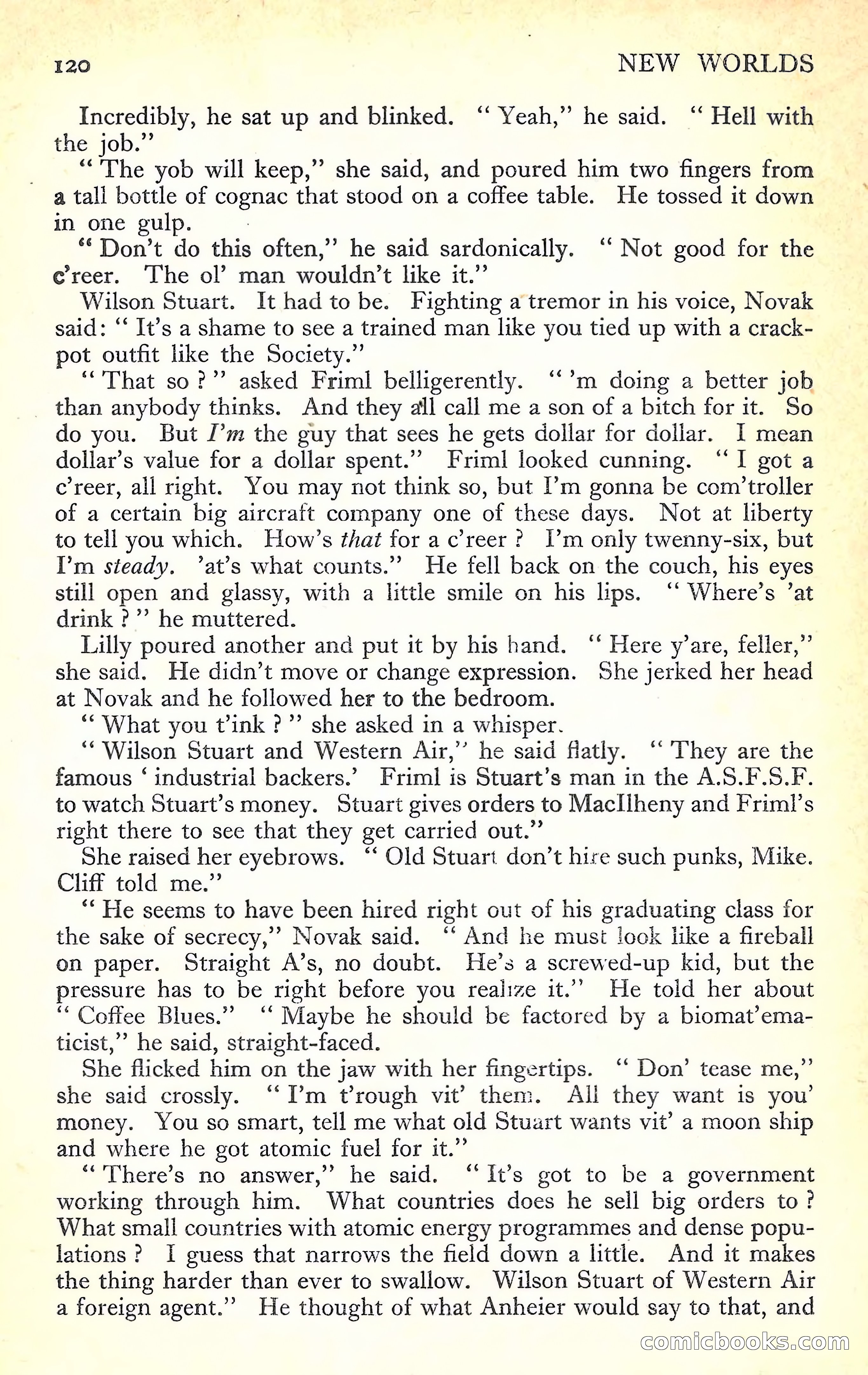 New Worlds Science Fiction No. 23 — page 122 of 132