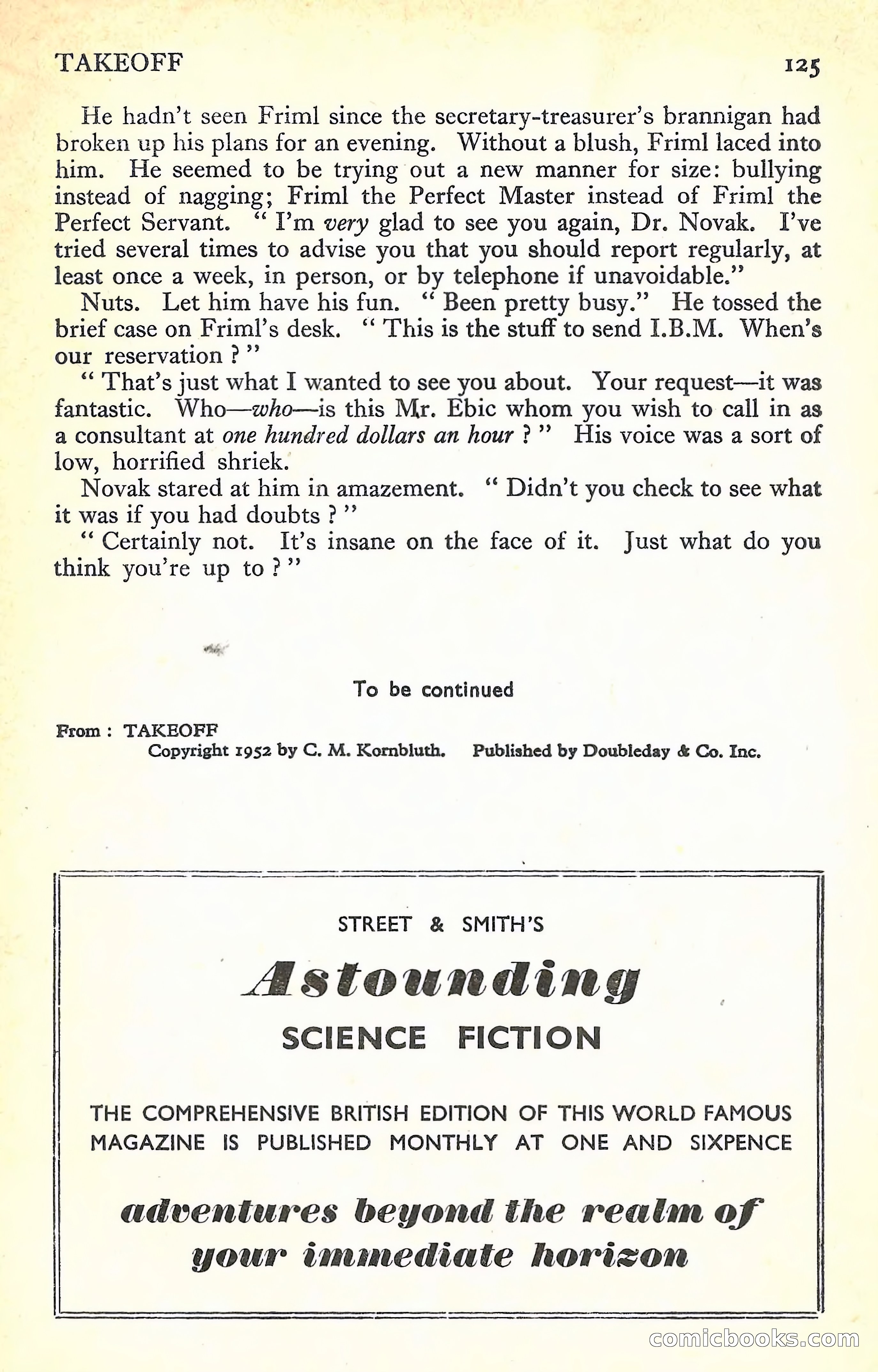 New Worlds Science Fiction No. 23 — page 127 of 132