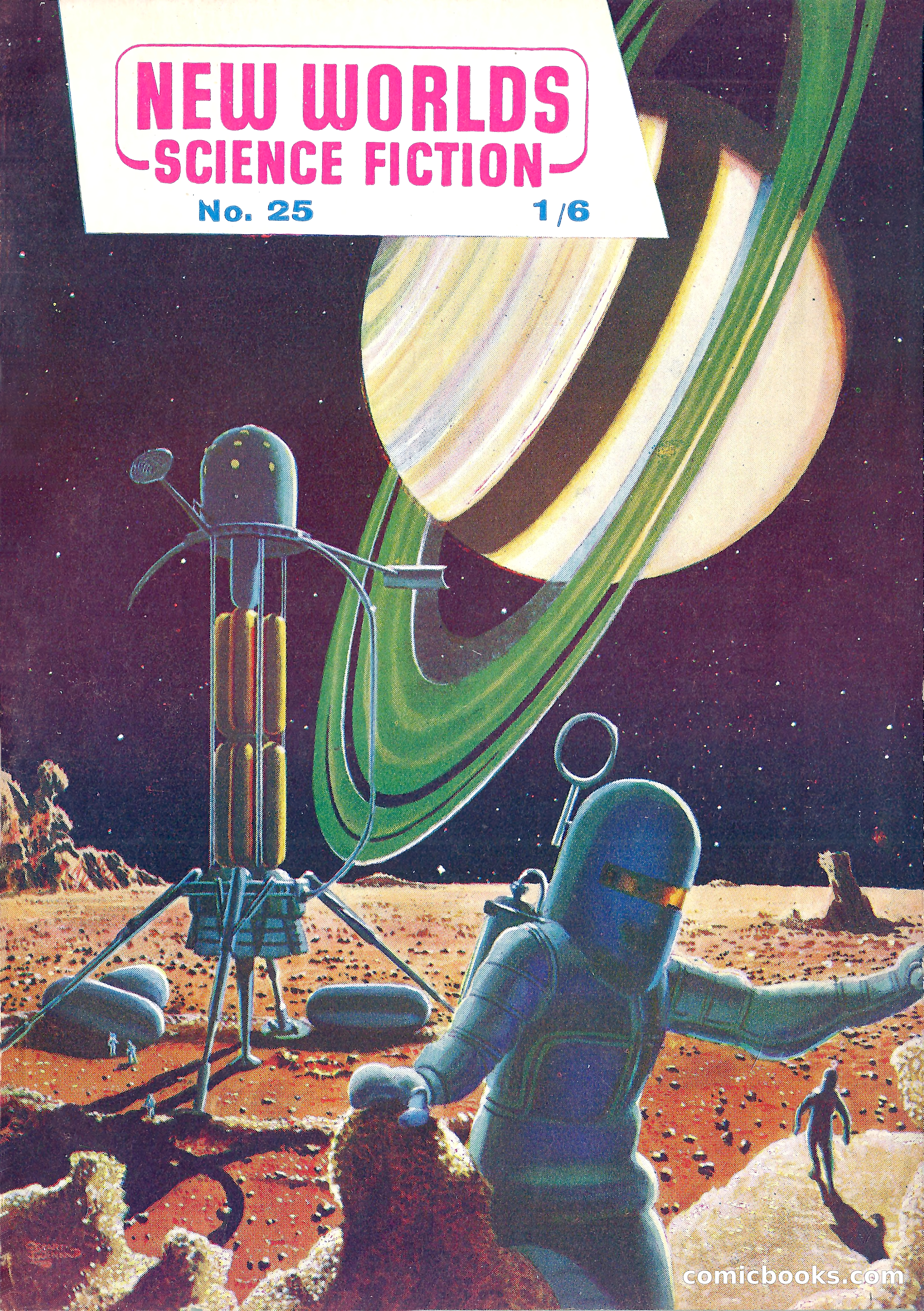 New Worlds Science Fiction No. 25