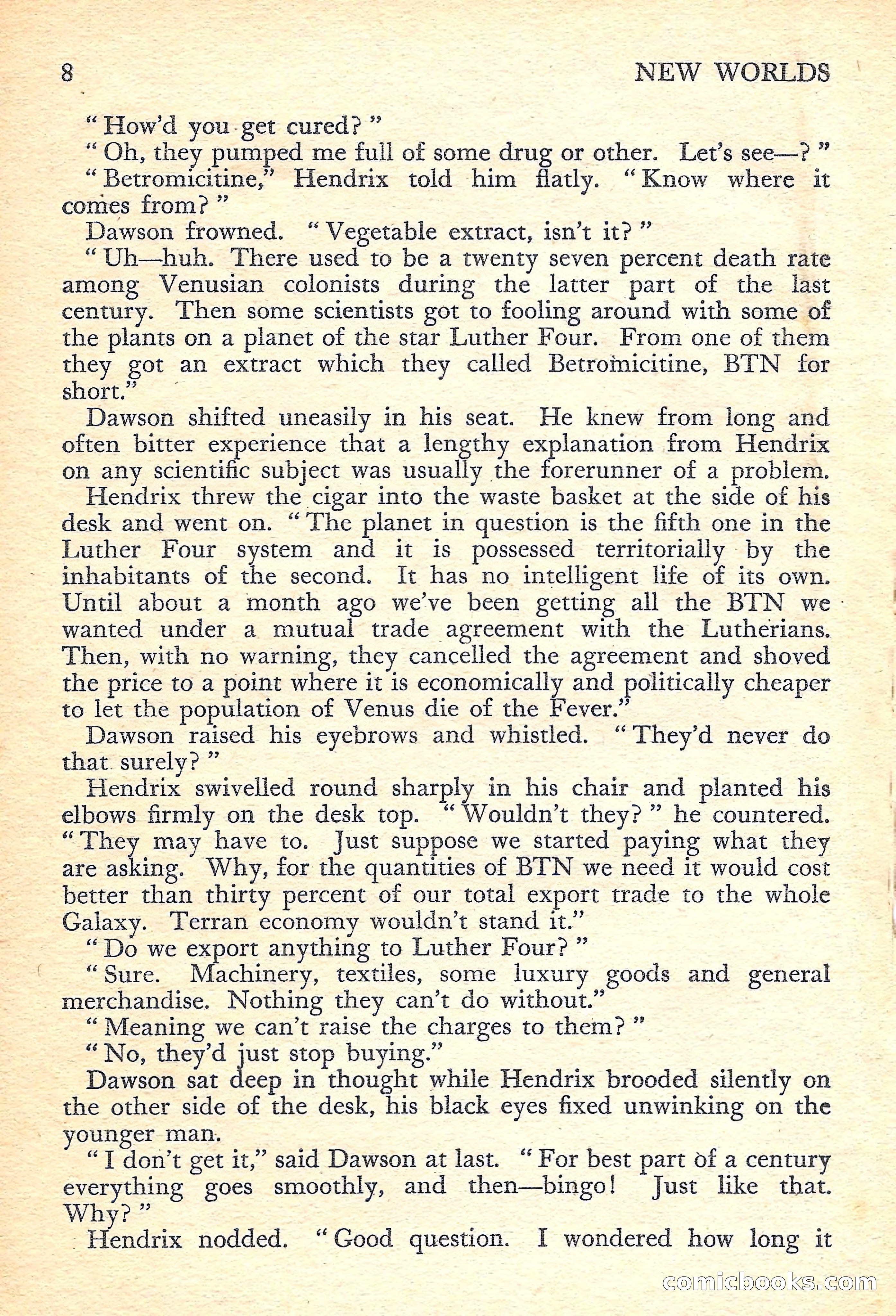 New Worlds Science Fiction No. 31 — page 10 of 132