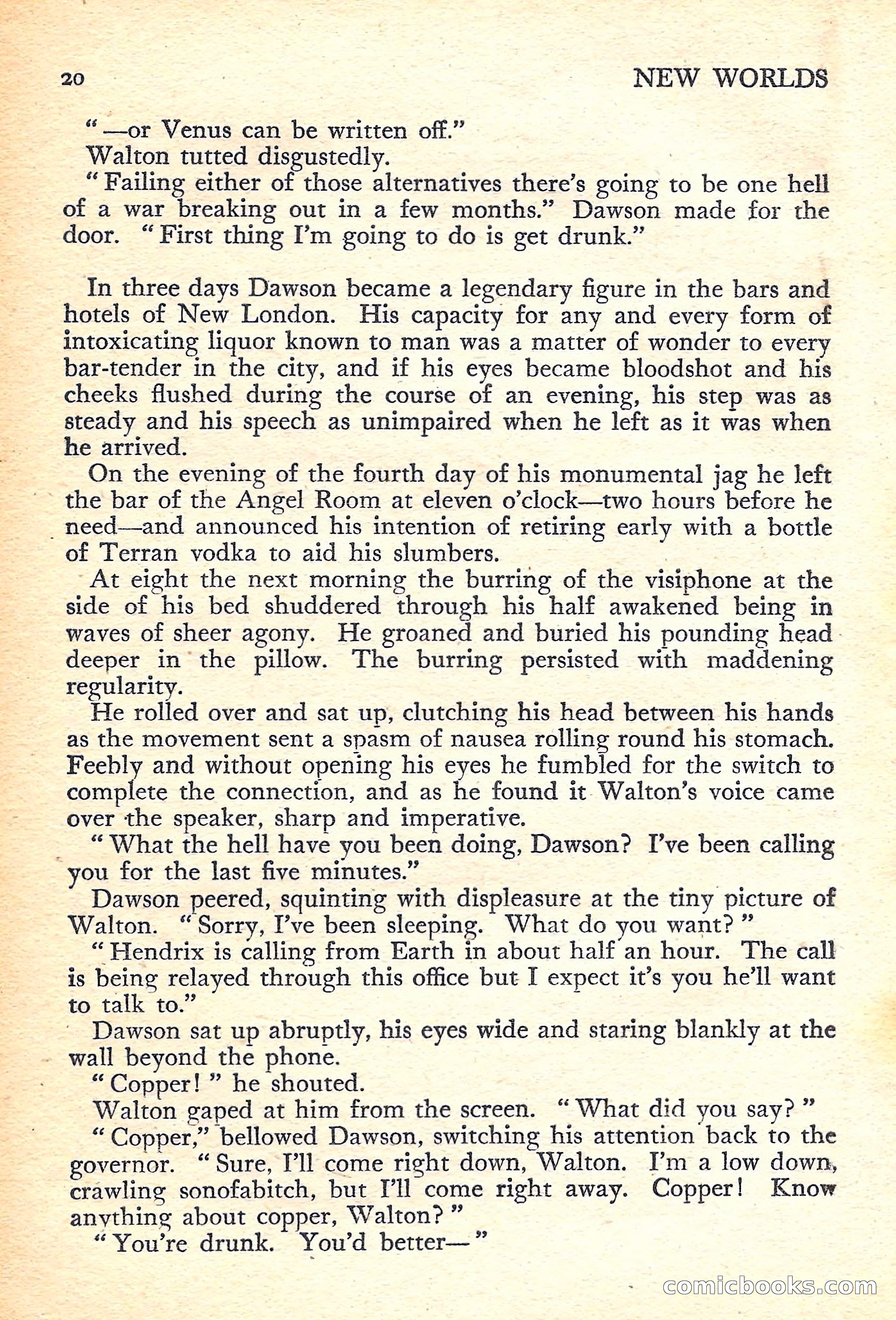 New Worlds Science Fiction No. 31 — page 22 of 132