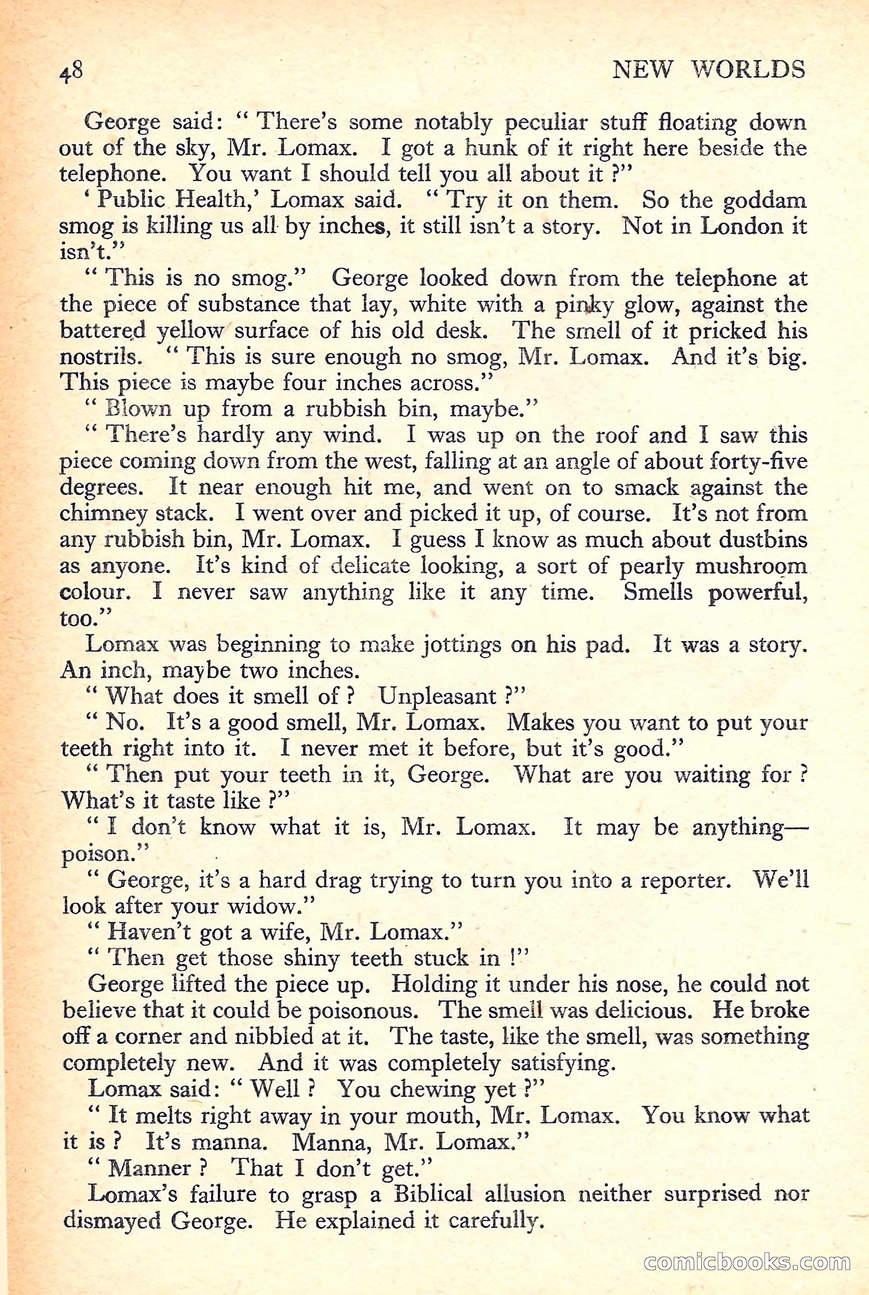 New Worlds Science Fiction No. 33 — page 50 of 132
