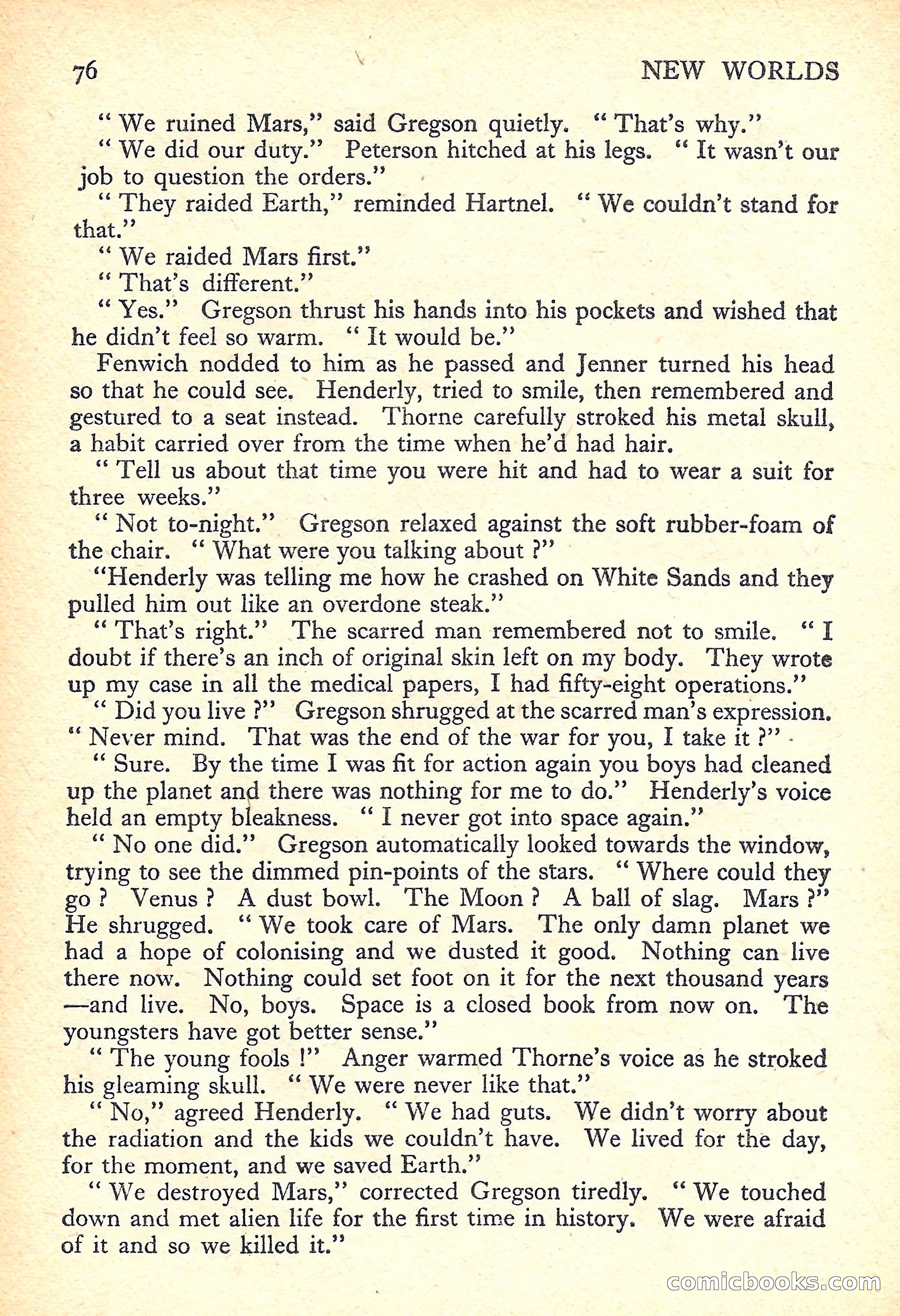 New Worlds Science Fiction No. 33 — page 78 of 132