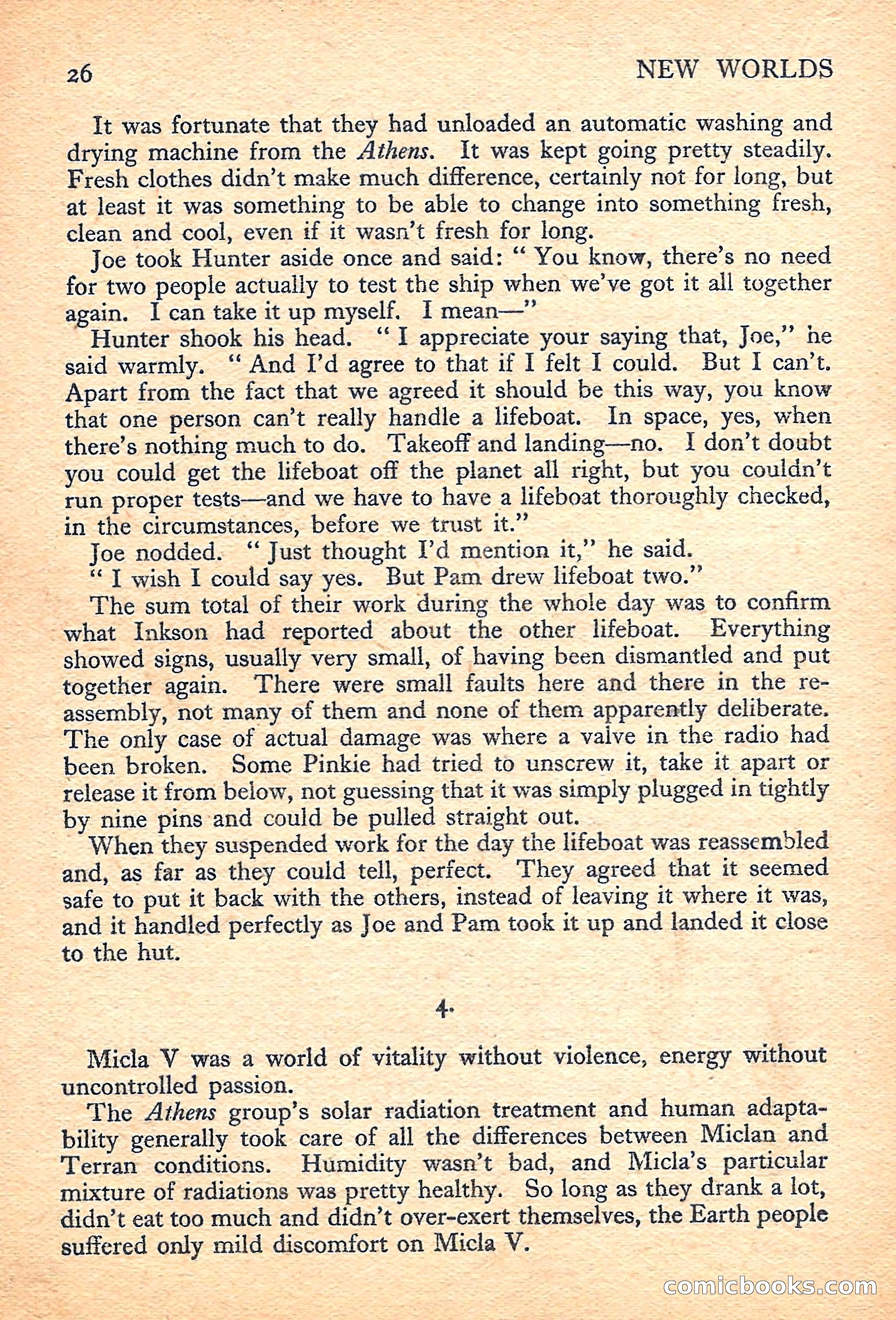 New Worlds Science Fiction No. 38 — page 28 of 132