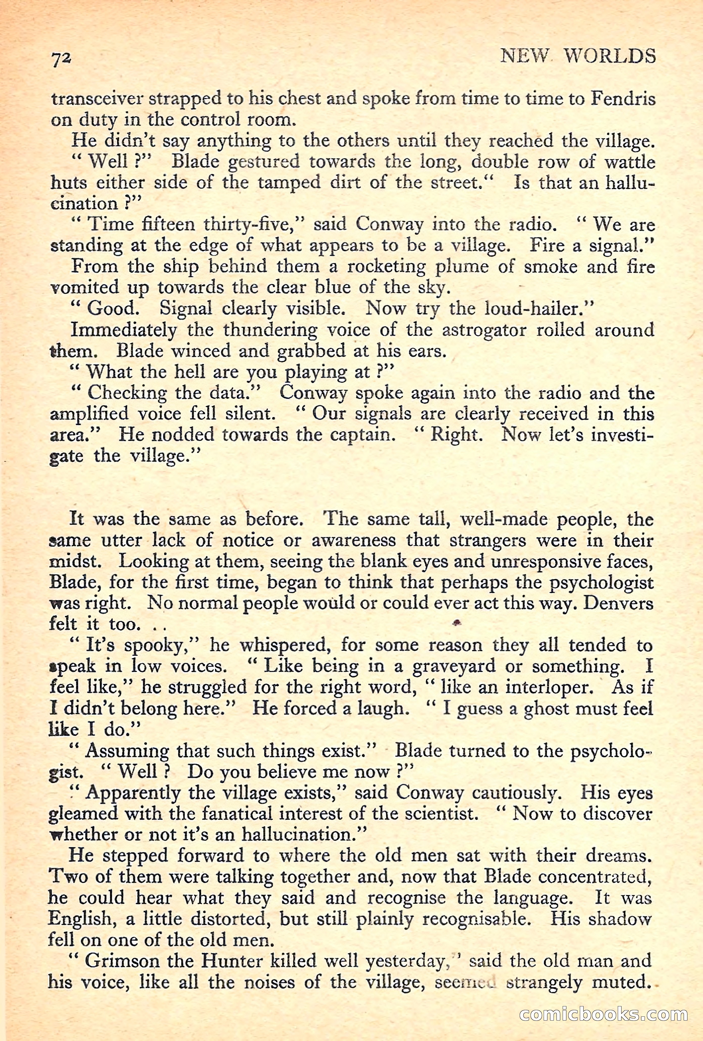 New Worlds Science Fiction No. 38 — page 74 of 132