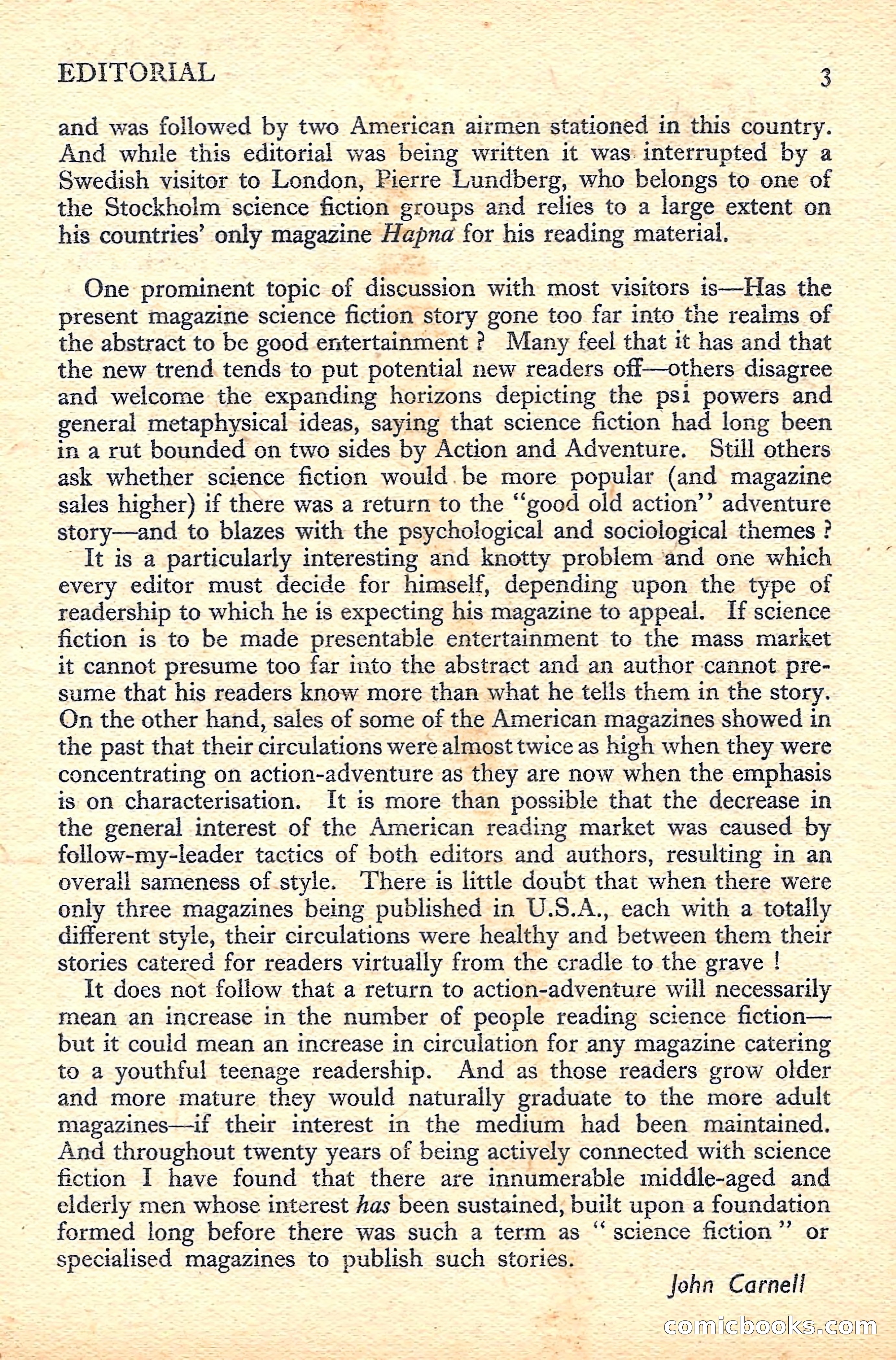 New Worlds Science Fiction No. 39 — page 5 of 132