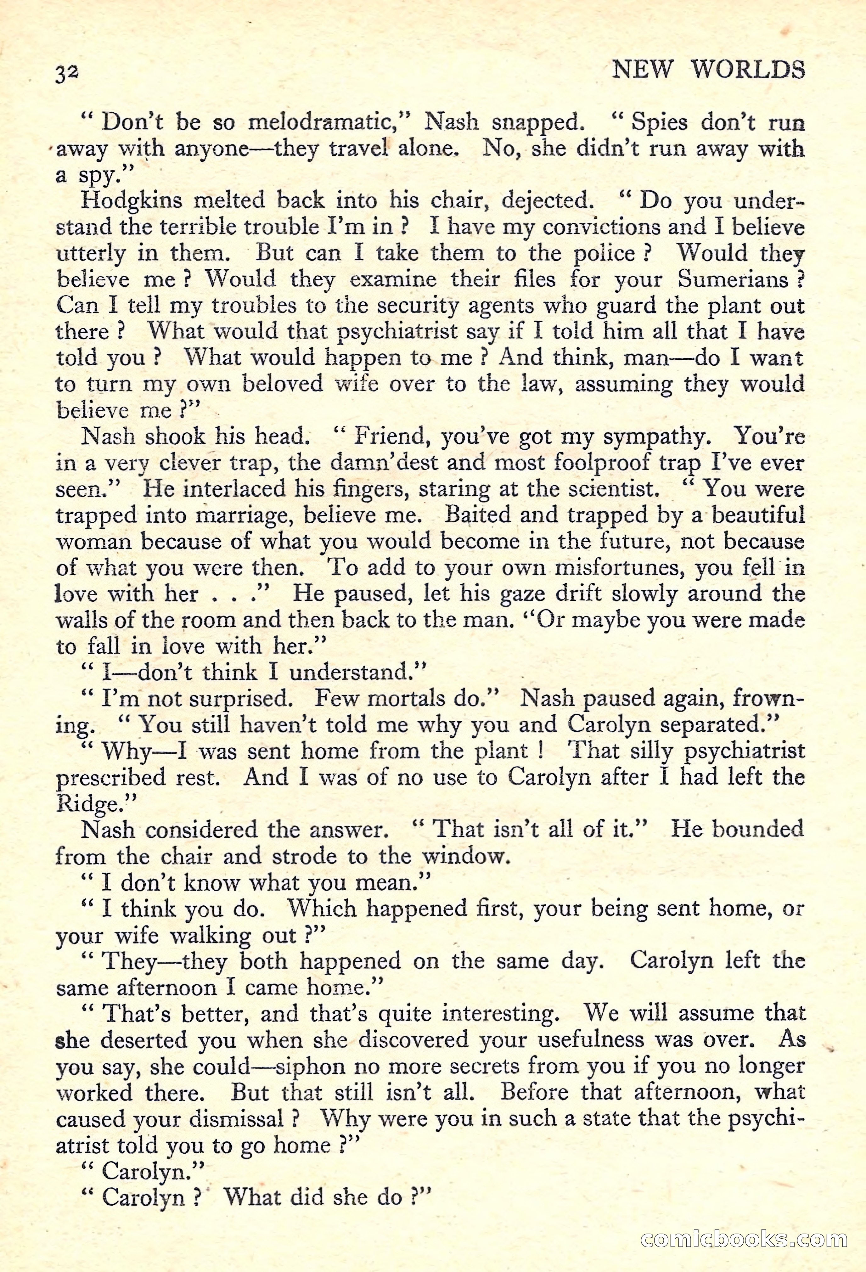 New Worlds Science Fiction No. 39 — page 34 of 132