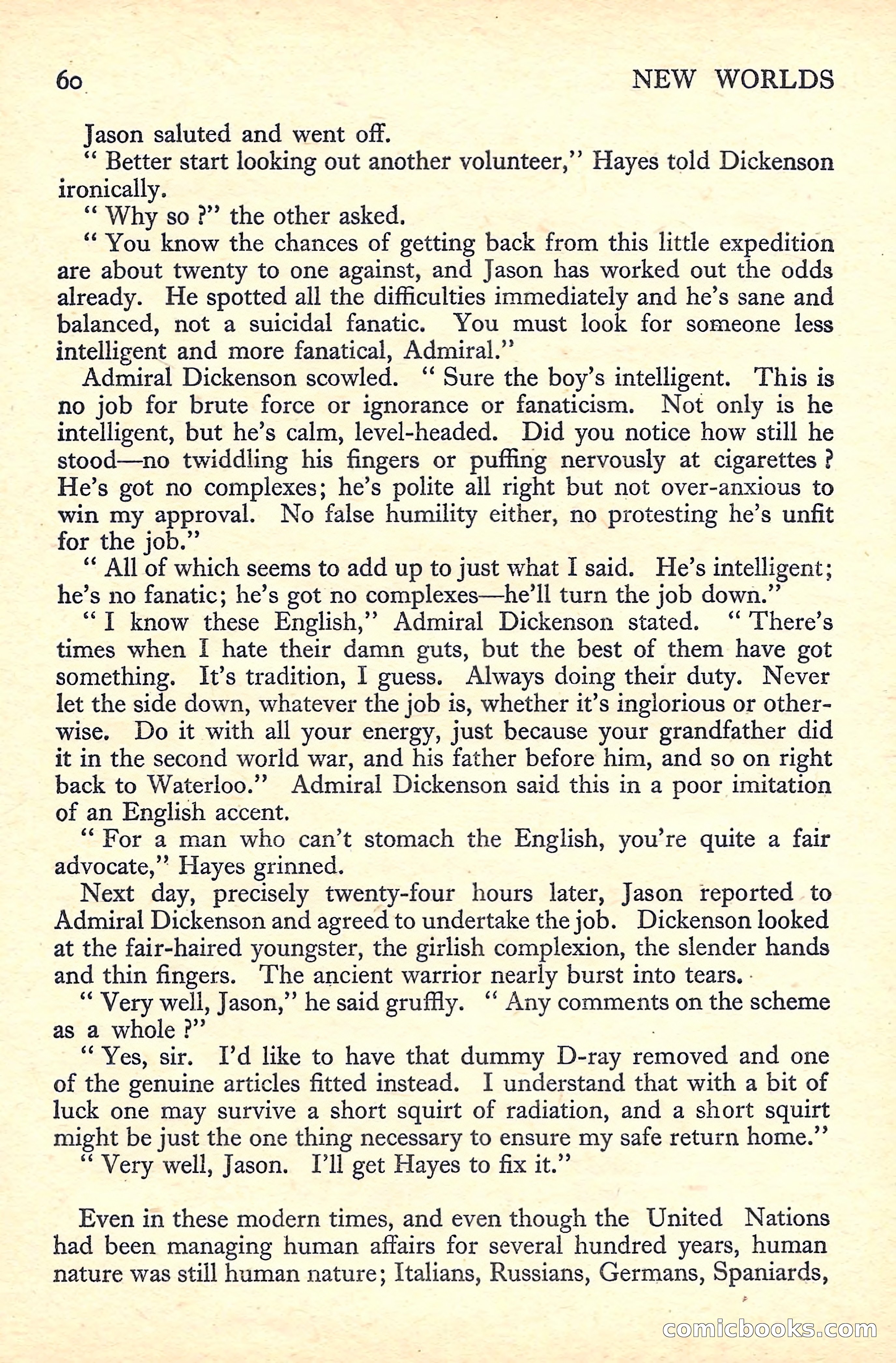 New Worlds Science Fiction No. 39 — page 62 of 132