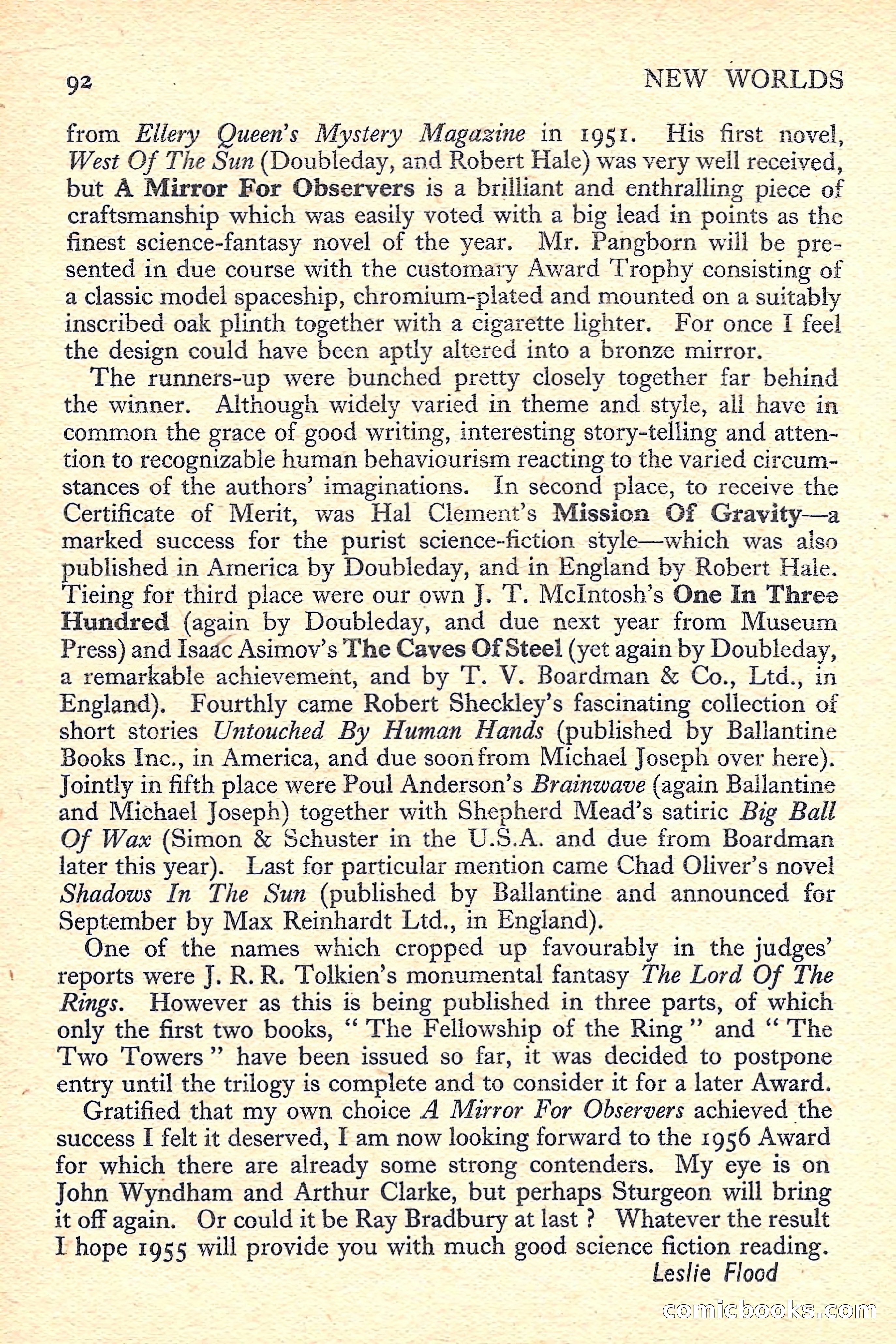 New Worlds Science Fiction No. 39 — page 94 of 132