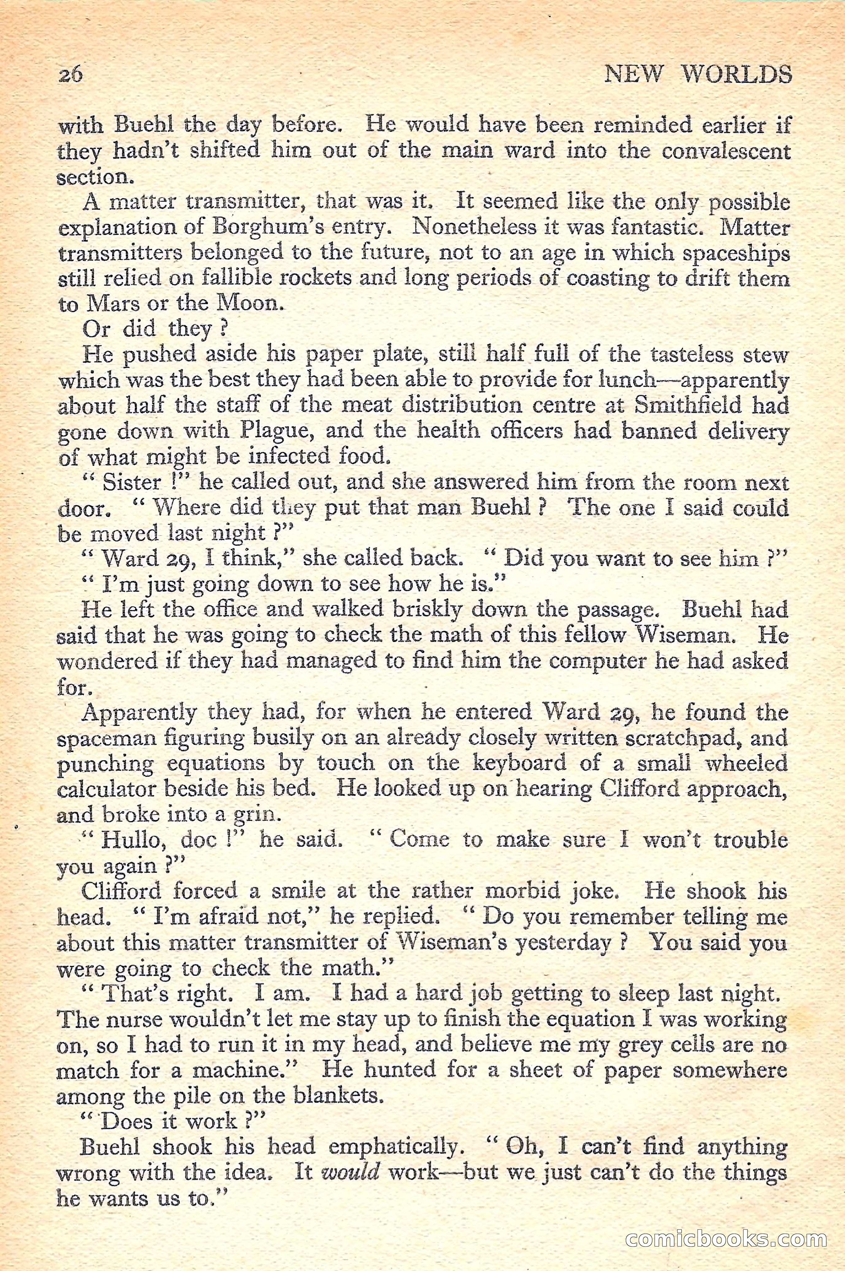 New Worlds Science Fiction No. 43 — page 28 of 132