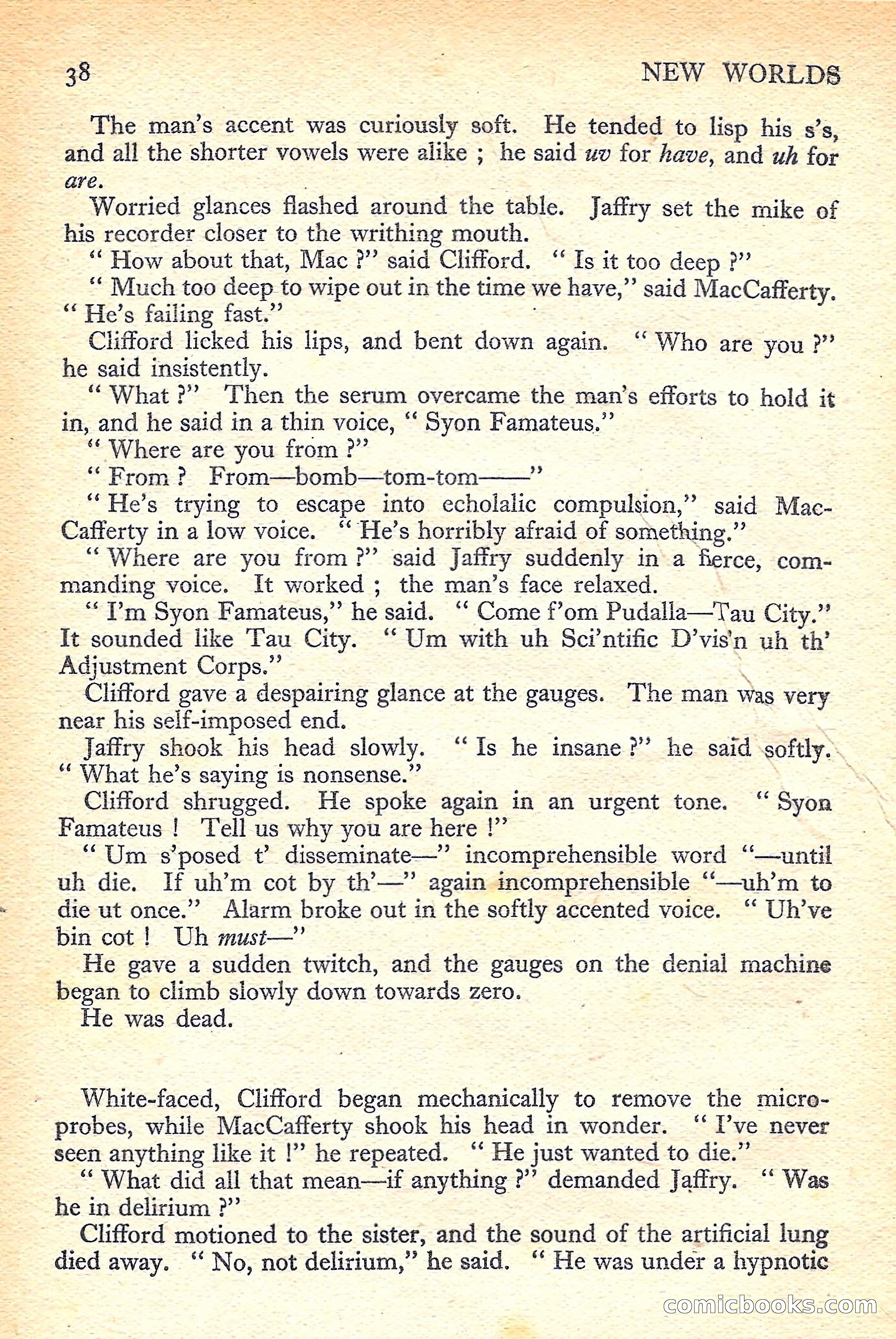 New Worlds Science Fiction No. 43 — page 40 of 132