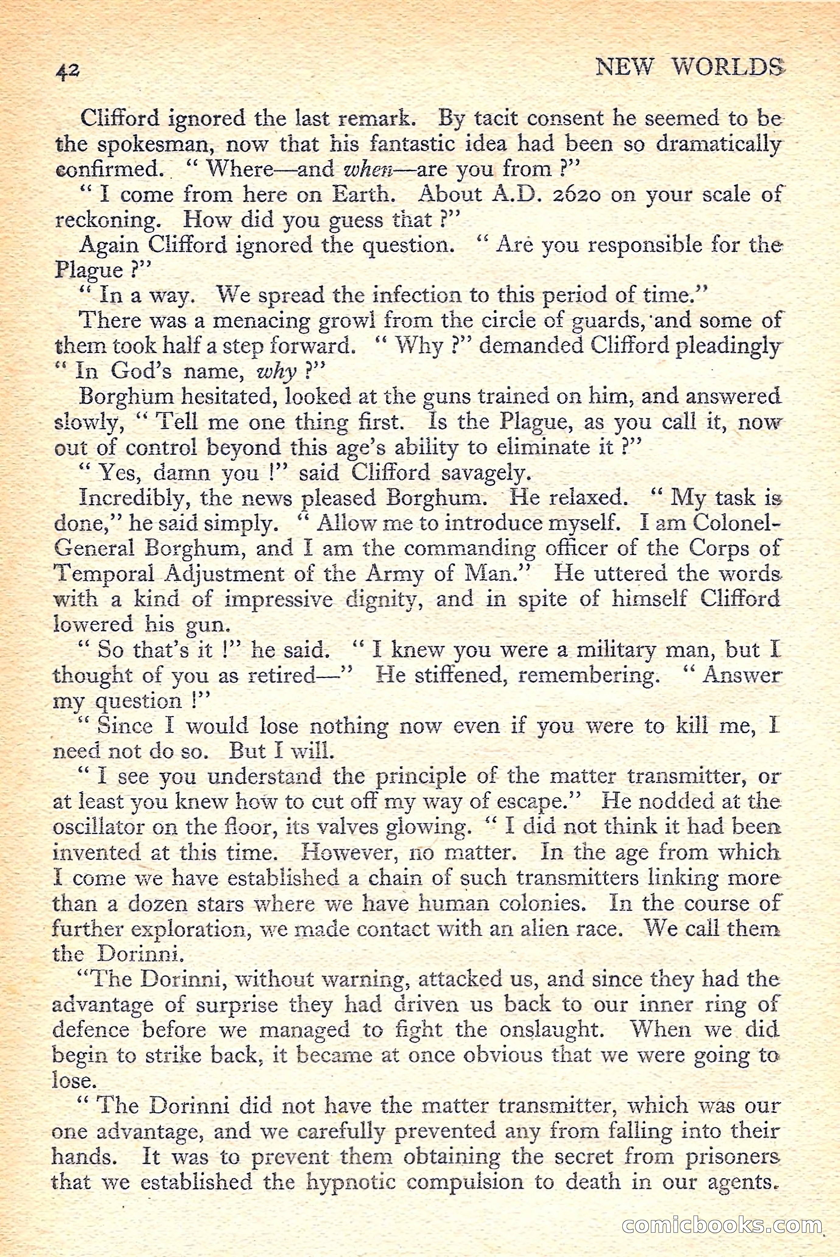 New Worlds Science Fiction No. 43 — page 44 of 132