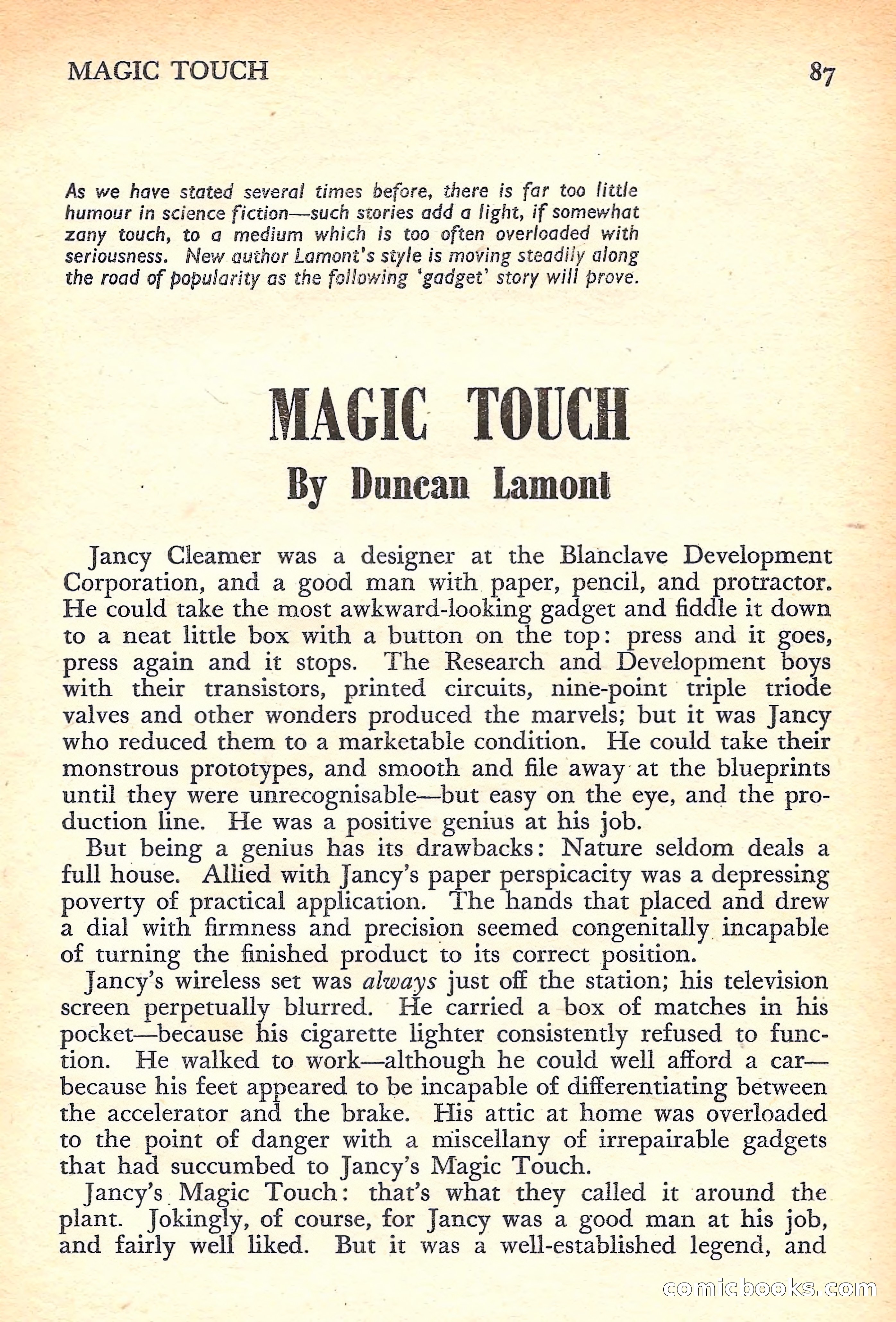 New Worlds Science Fiction No. 43 — page 89 of 132