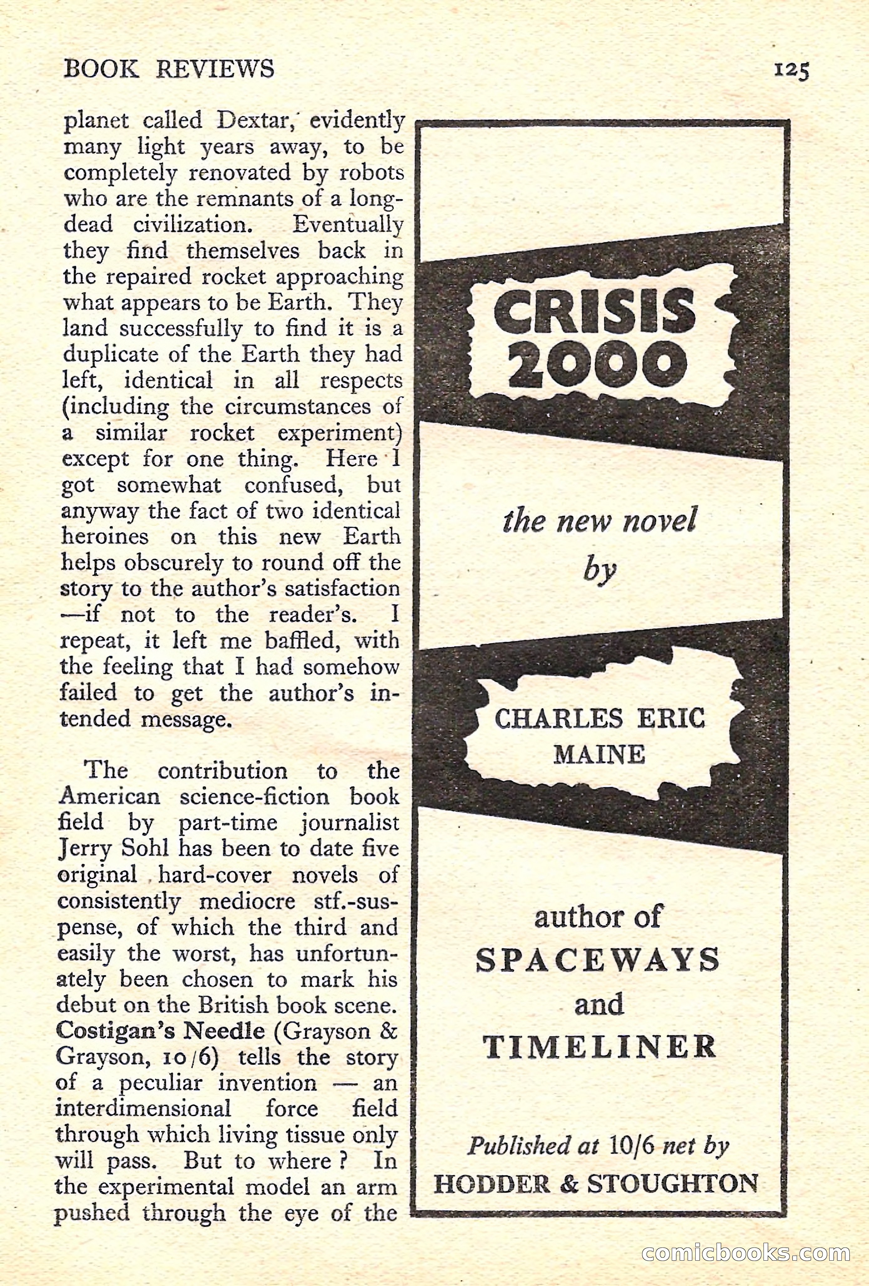 New Worlds Science Fiction No. 44 — page 127 of 132