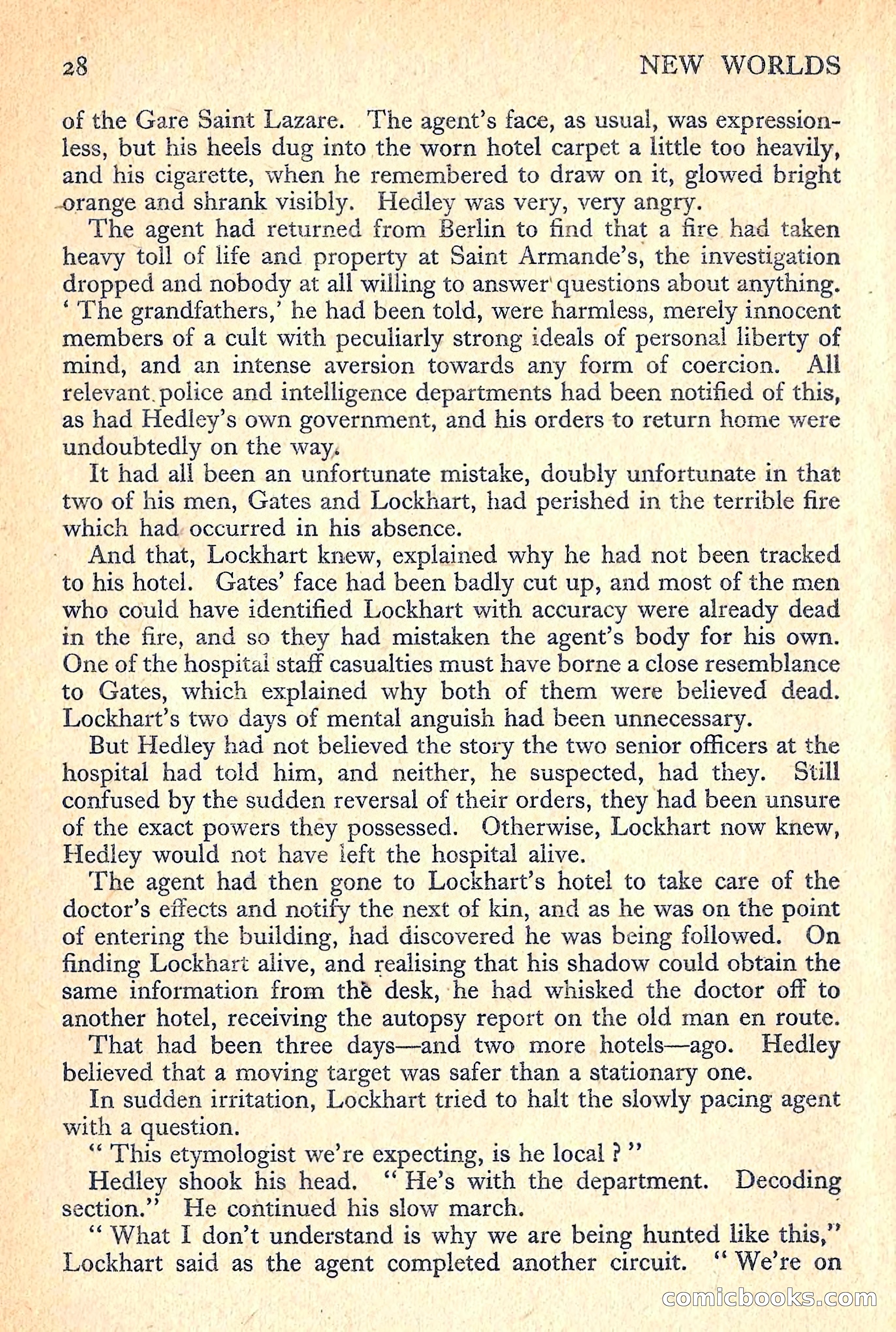 New Worlds Science Fiction No. 52 — page 30 of 132