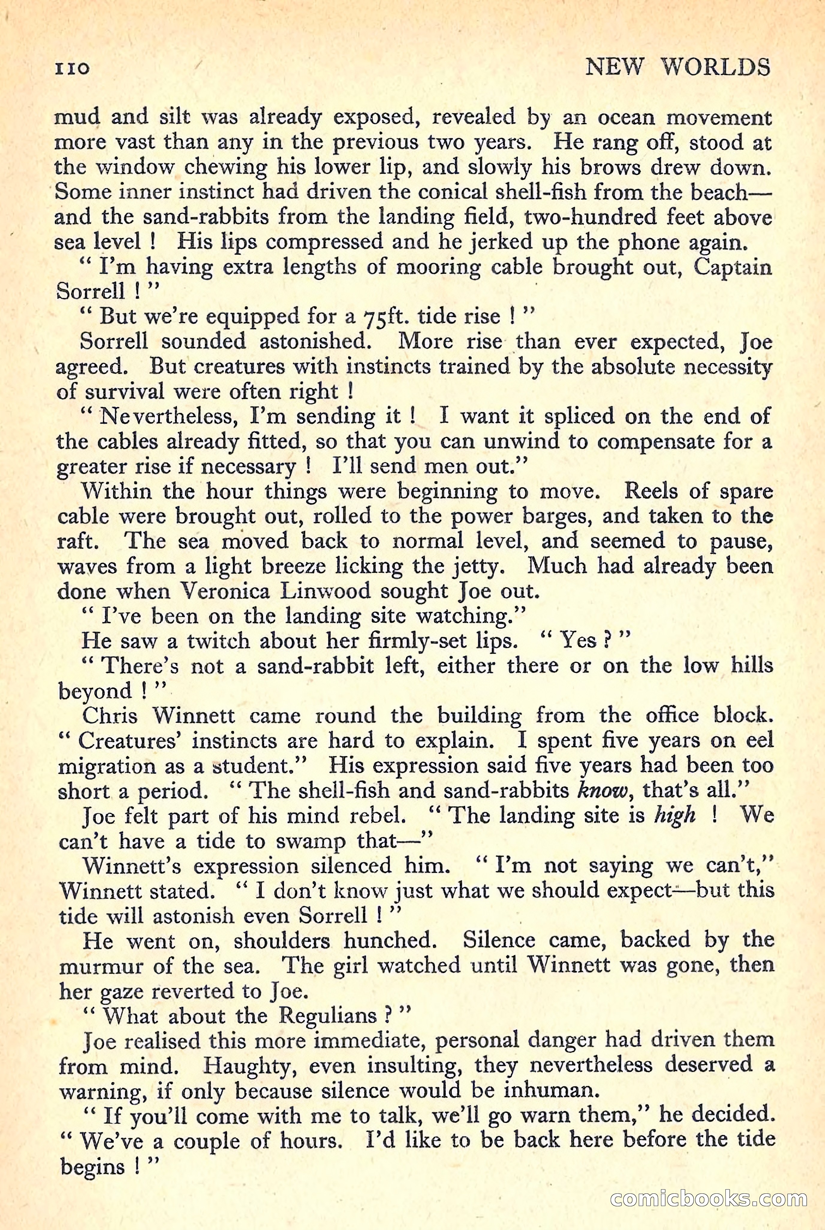 New Worlds Science Fiction No. 52 — page 112 of 132