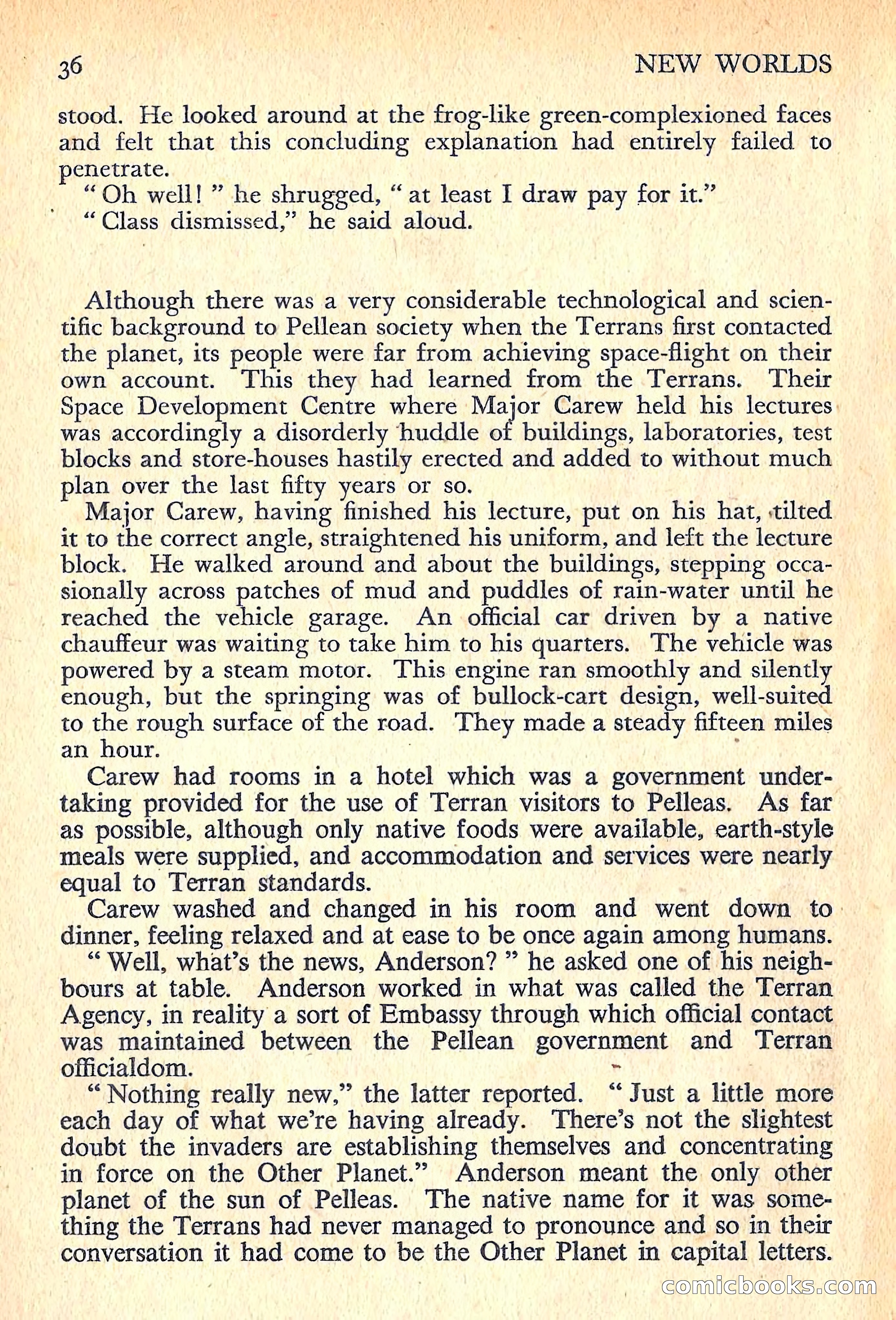 New Worlds Science Fiction No. 53 — page 38 of 132