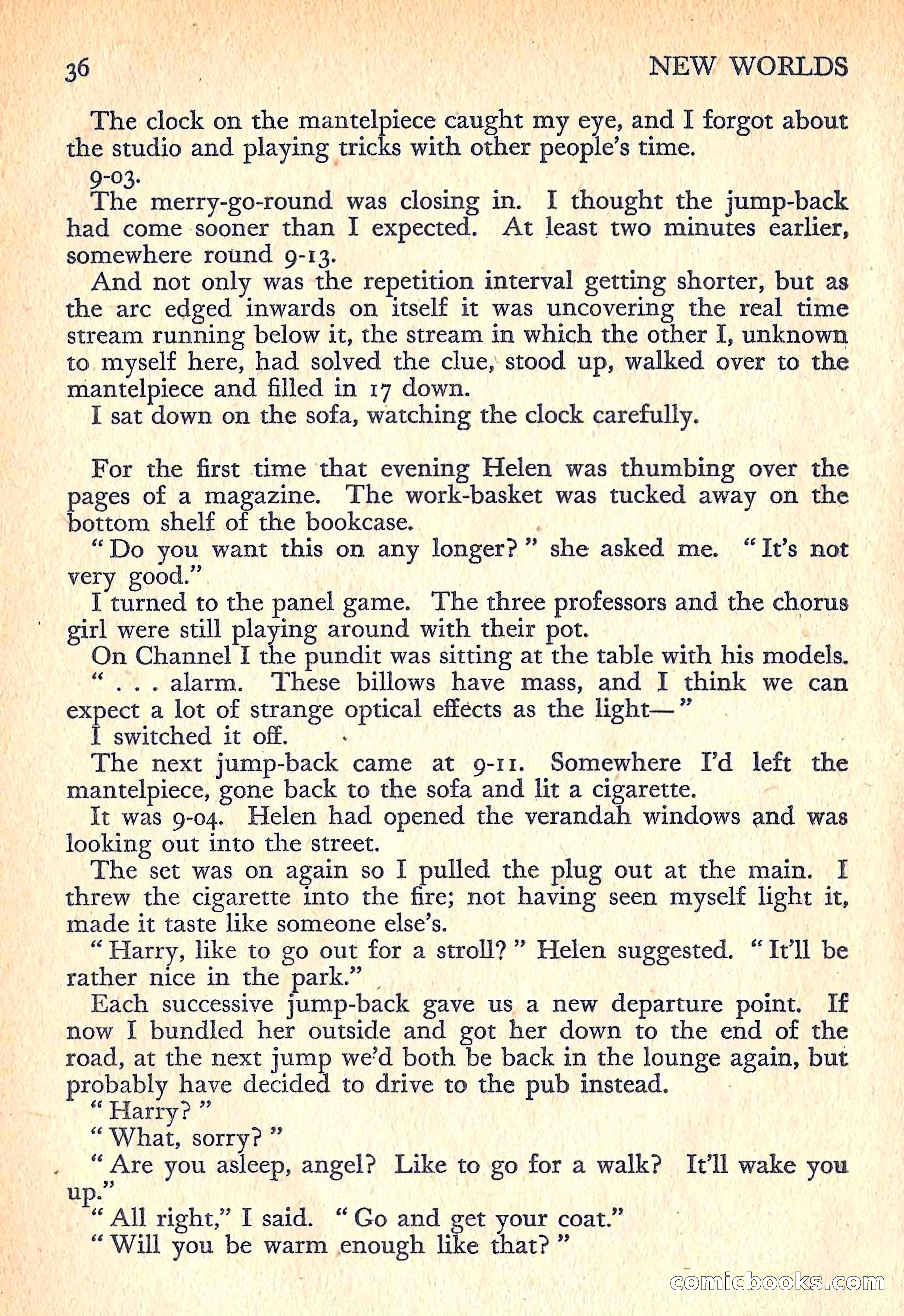 New Worlds Science Fiction No. 54 — page 38 of 132