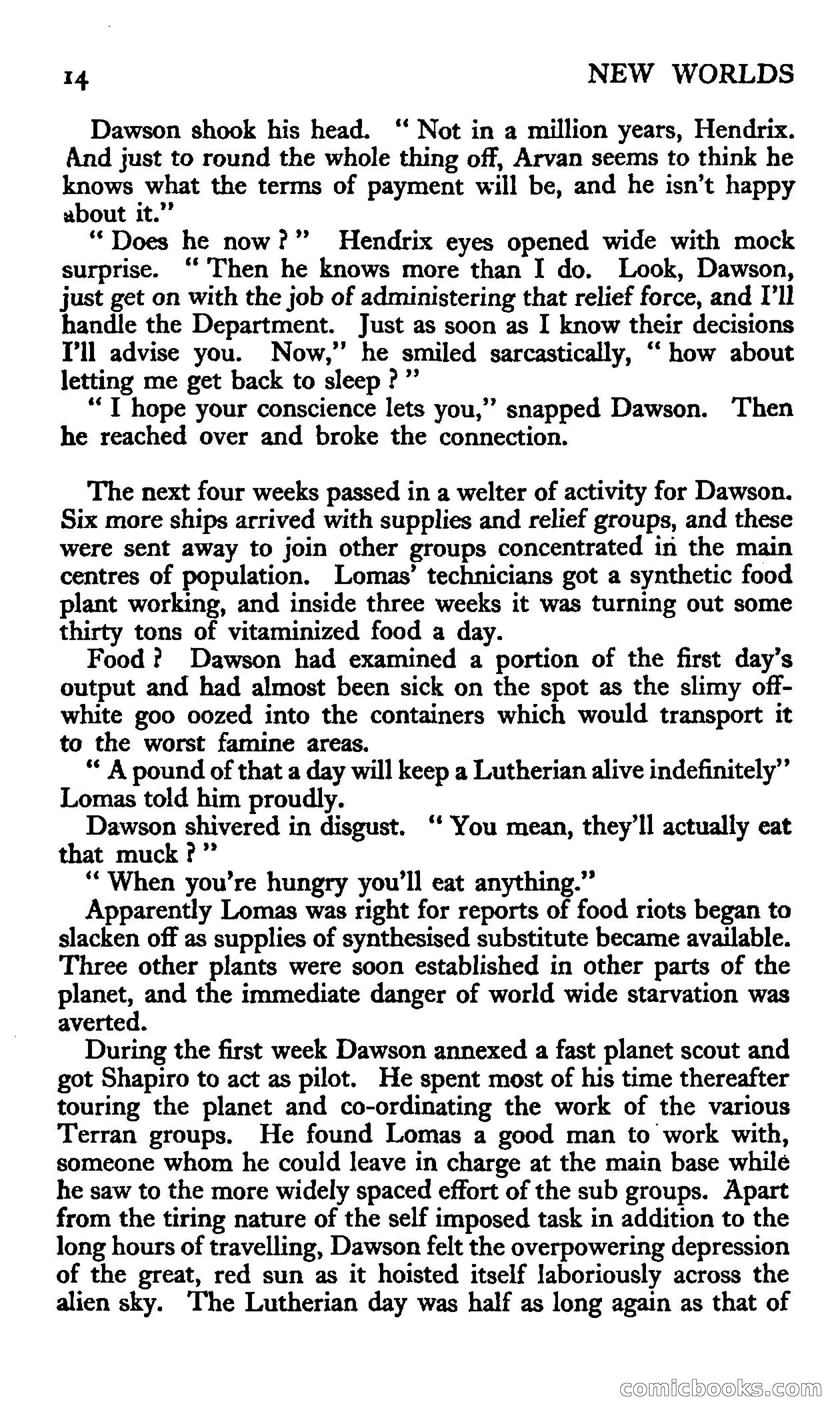 New Worlds Science Fiction #59, Volume 20 — page 16 of 132