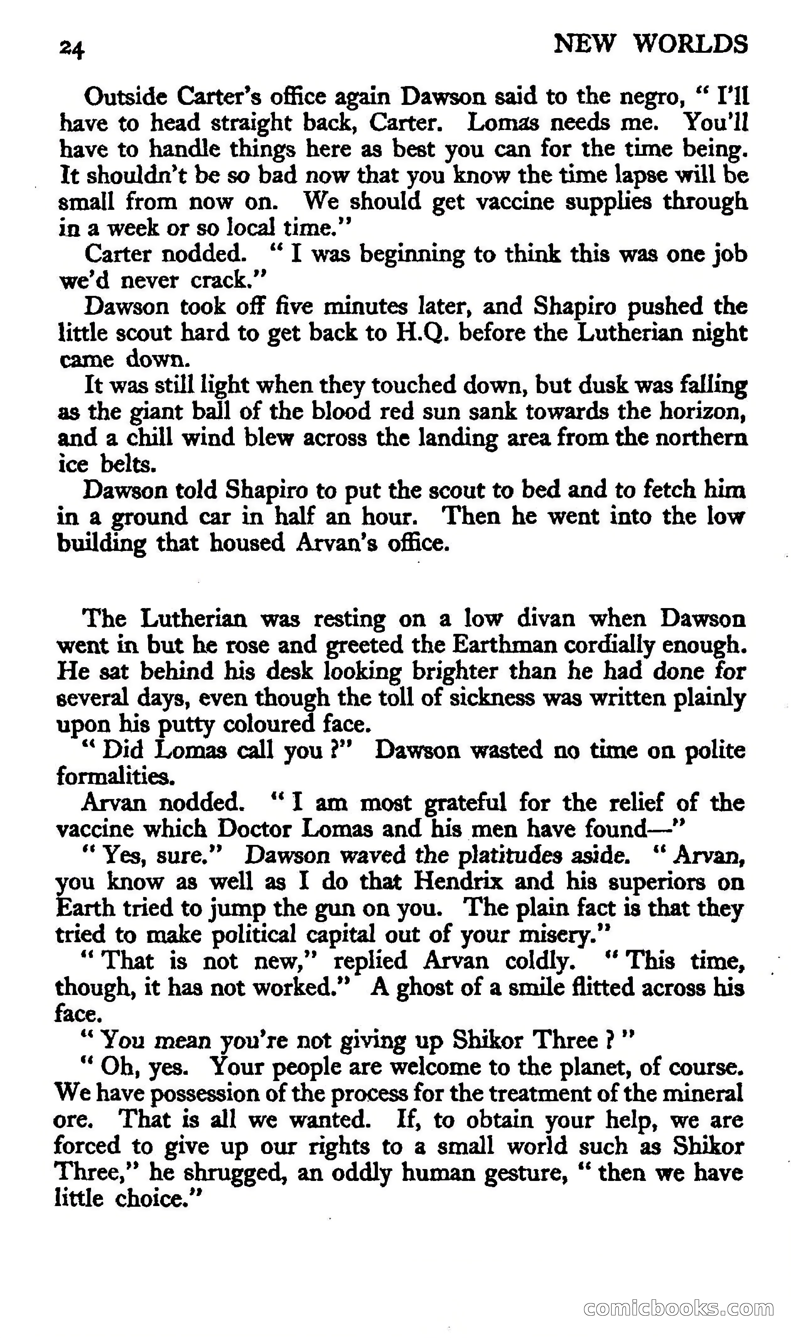 New Worlds Science Fiction #59, Volume 20 — page 26 of 132