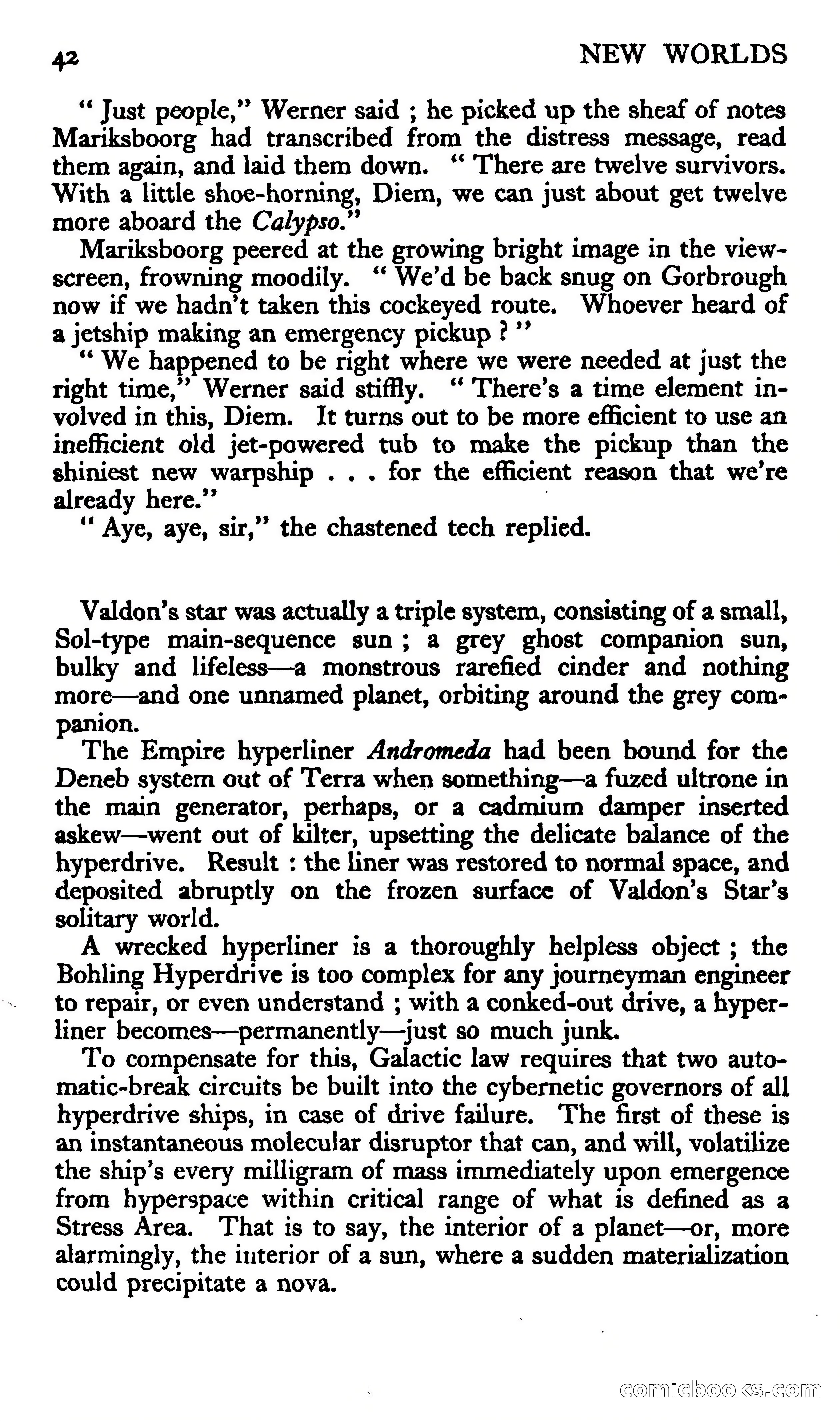 New Worlds Science Fiction #59, Volume 20 — page 44 of 132